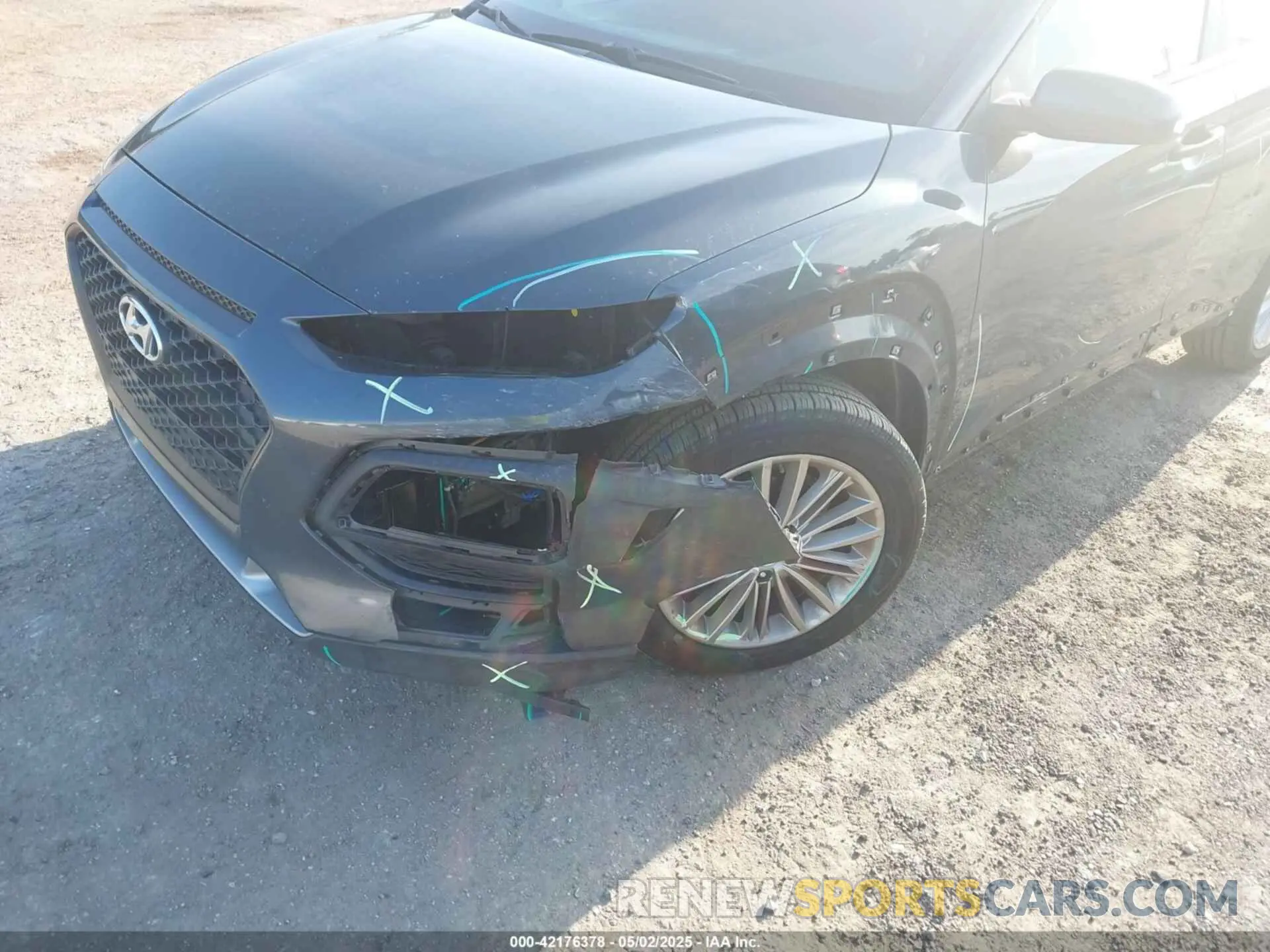 6 Photograph of a damaged car KM8K62AA4LU446610 HYUNDAI KONA 2020