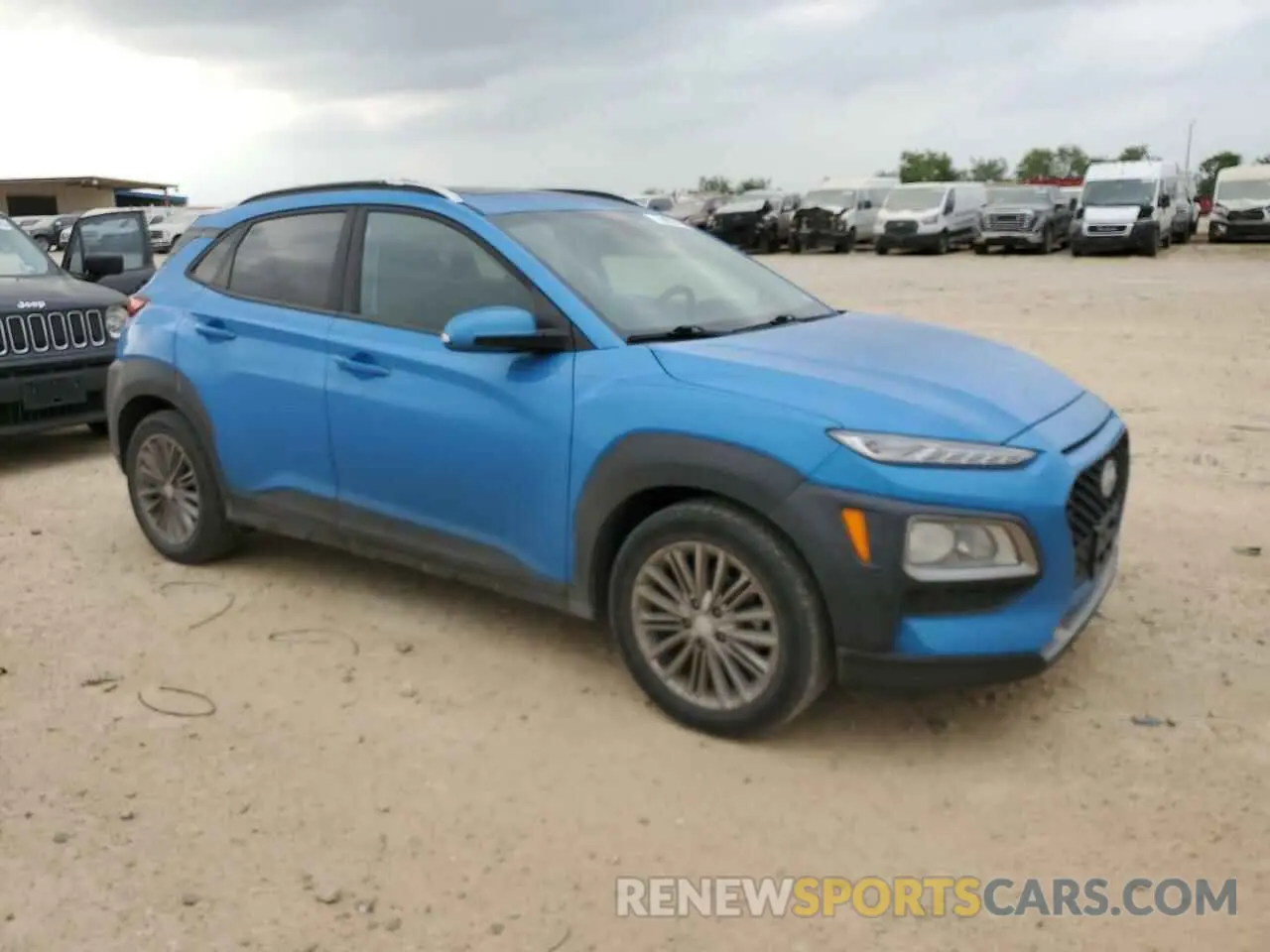 4 Photograph of a damaged car KM8K62AA5LU539846 HYUNDAI KONA 2020