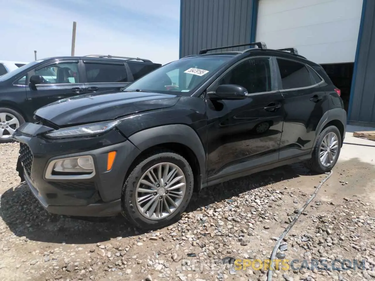 1 Photograph of a damaged car KM8K62AA6LU454966 HYUNDAI KONA 2020