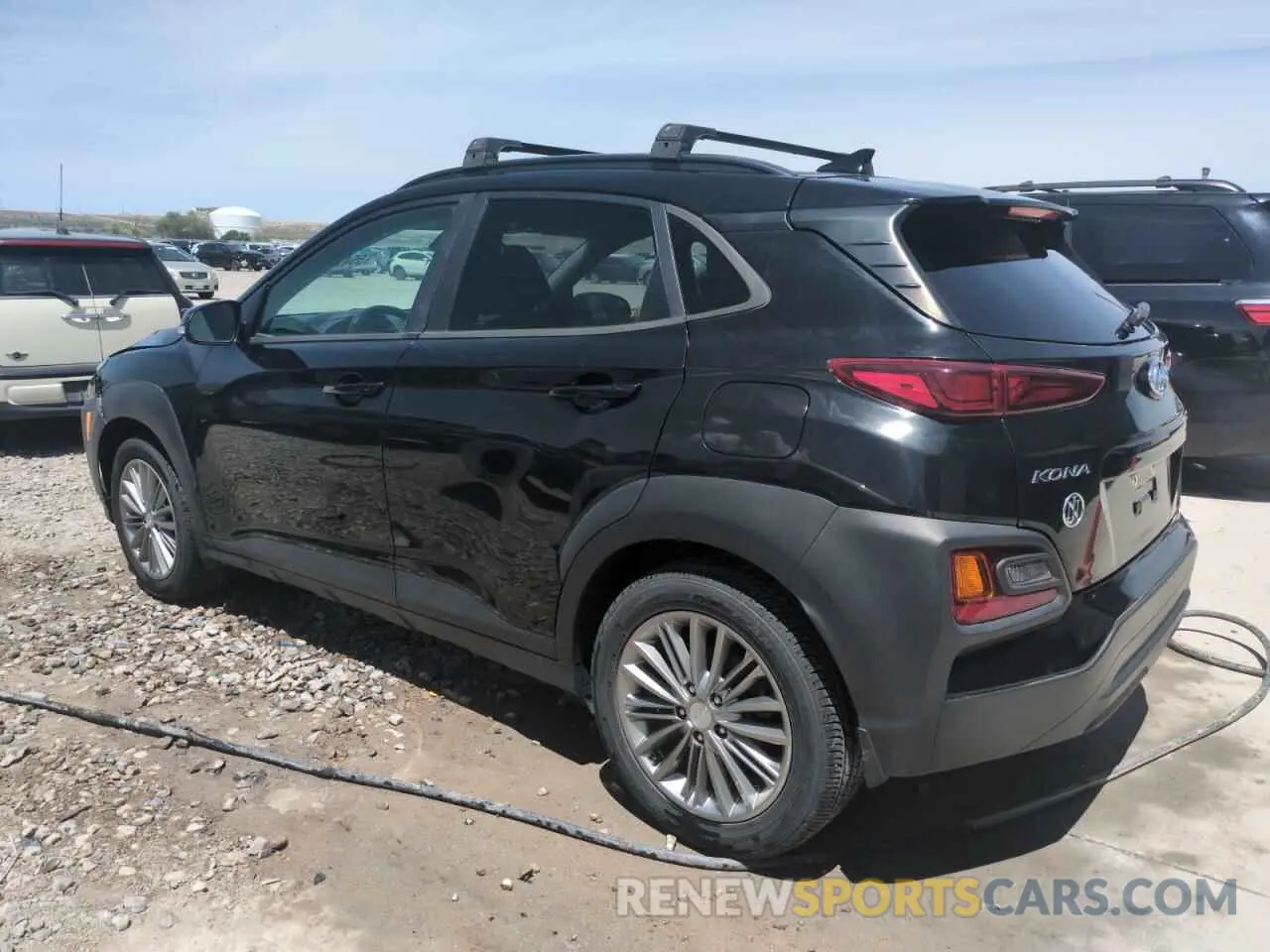2 Photograph of a damaged car KM8K62AA6LU454966 HYUNDAI KONA 2020