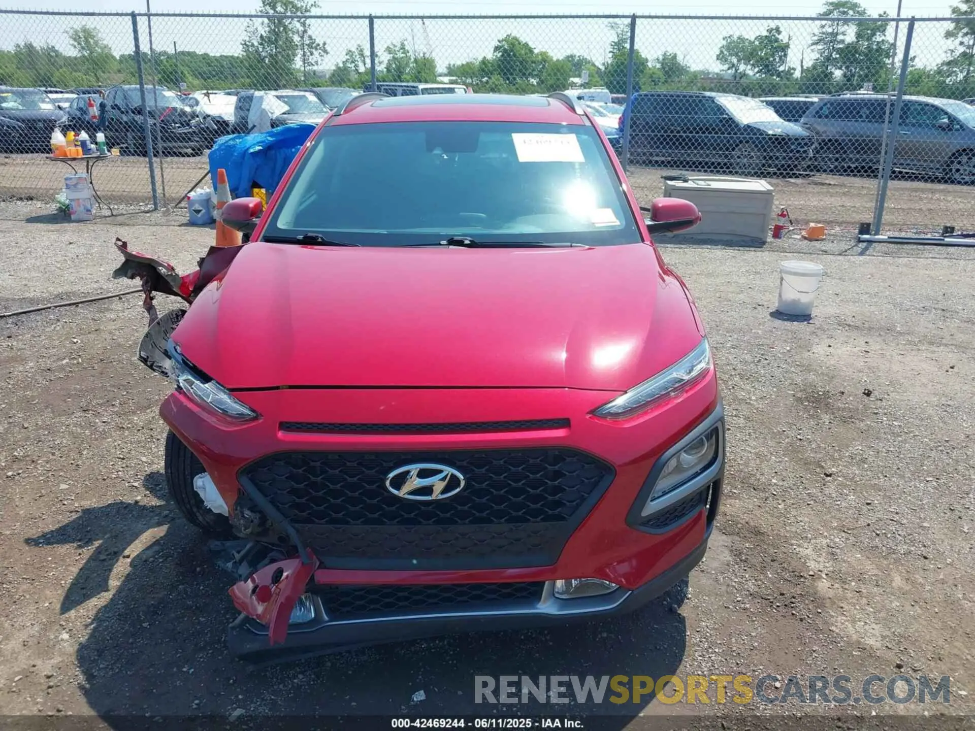 12 Photograph of a damaged car KM8K62AA7LU478483 HYUNDAI KONA 2020