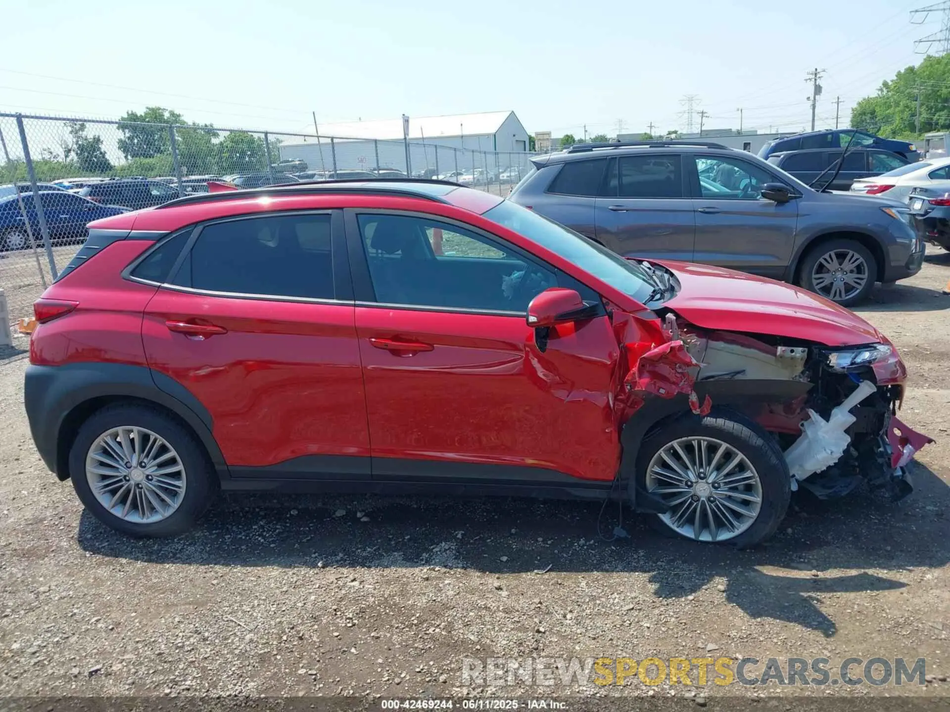 13 Photograph of a damaged car KM8K62AA7LU478483 HYUNDAI KONA 2020