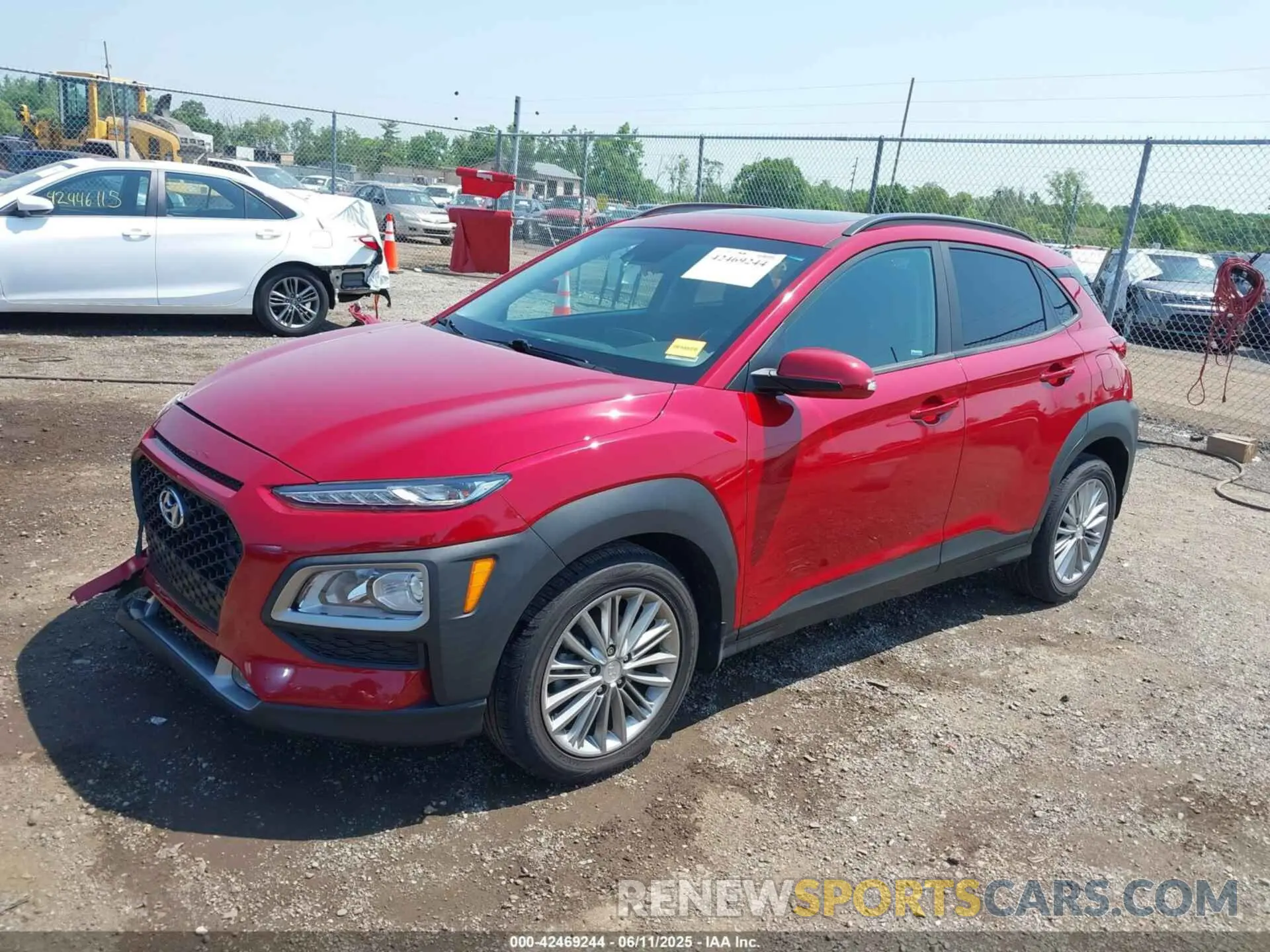 2 Photograph of a damaged car KM8K62AA7LU478483 HYUNDAI KONA 2020