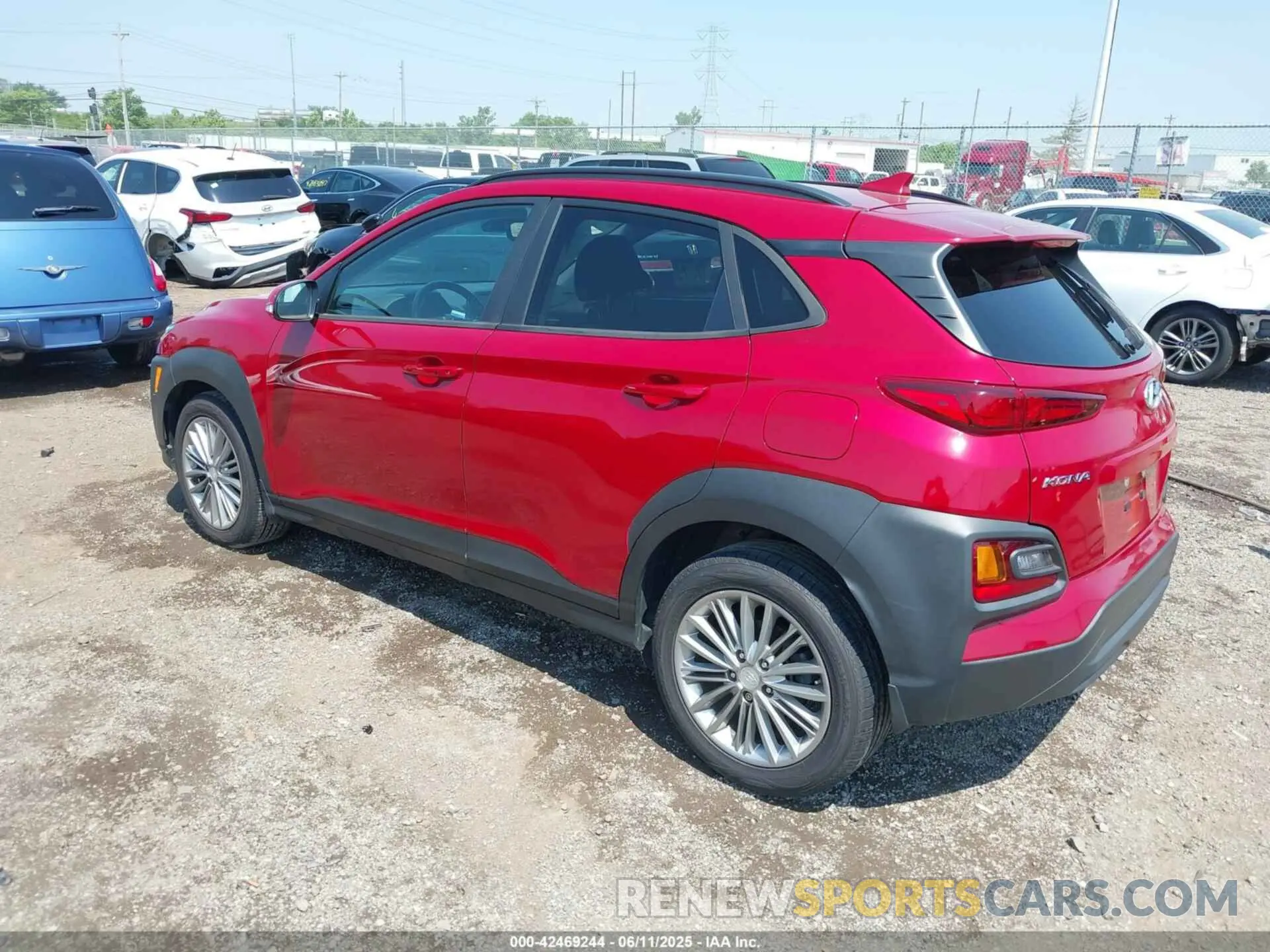 3 Photograph of a damaged car KM8K62AA7LU478483 HYUNDAI KONA 2020
