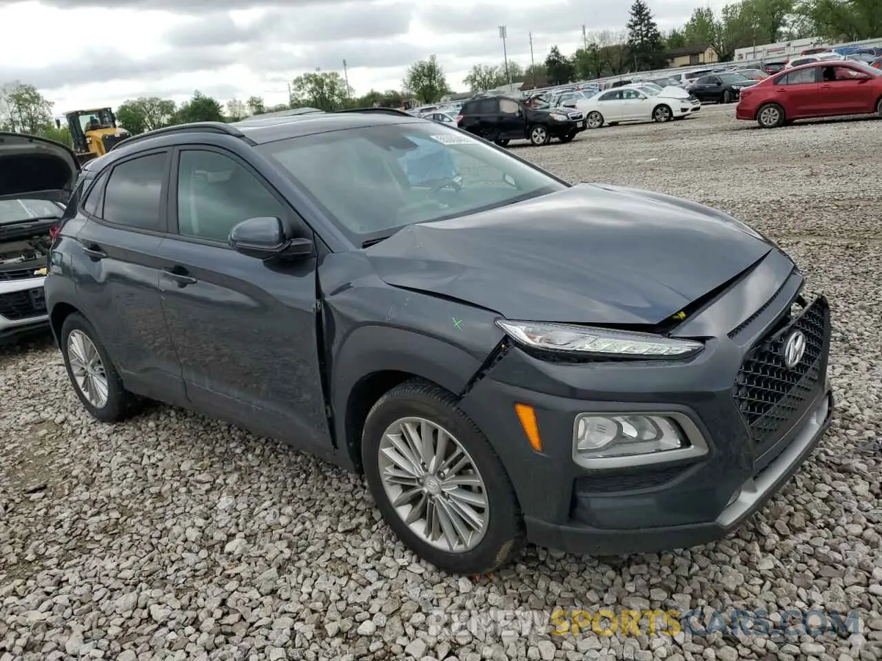 4 Photograph of a damaged car KM8K62AA8LU548203 HYUNDAI KONA 2020