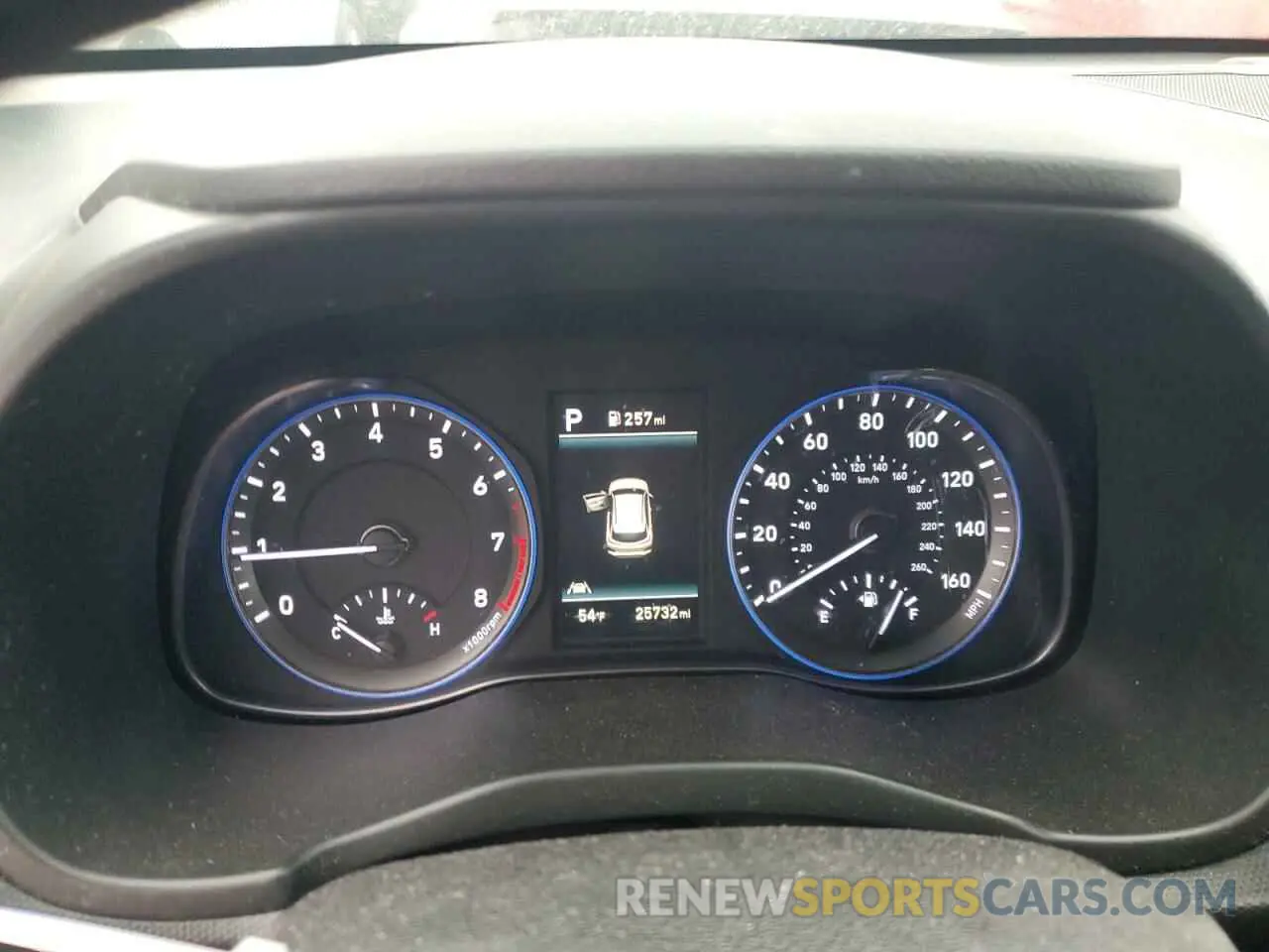 9 Photograph of a damaged car KM8K62AA9LU450572 HYUNDAI KONA 2020