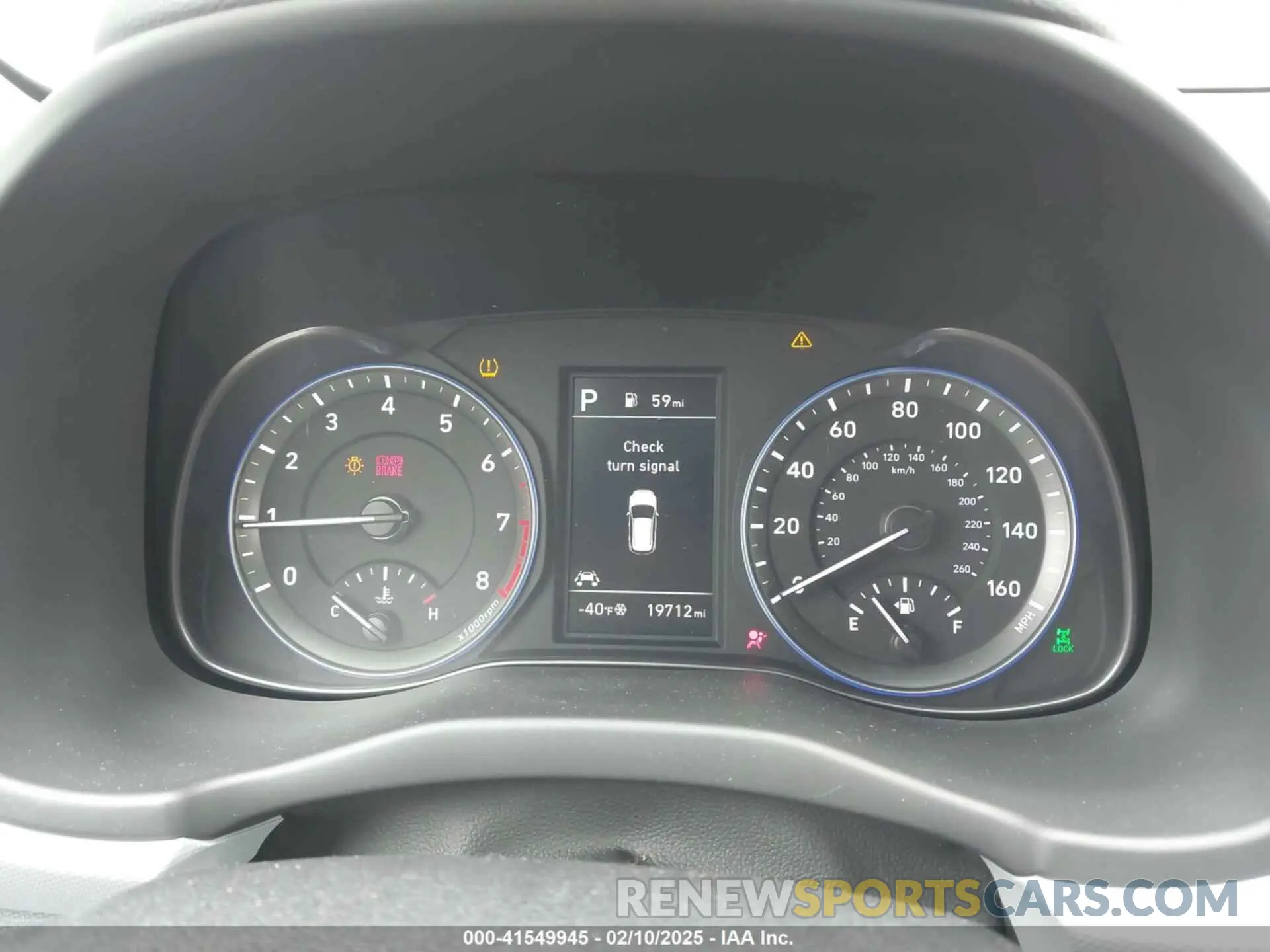 7 Photograph of a damaged car KM8K6CAA0LU512429 HYUNDAI KONA 2020