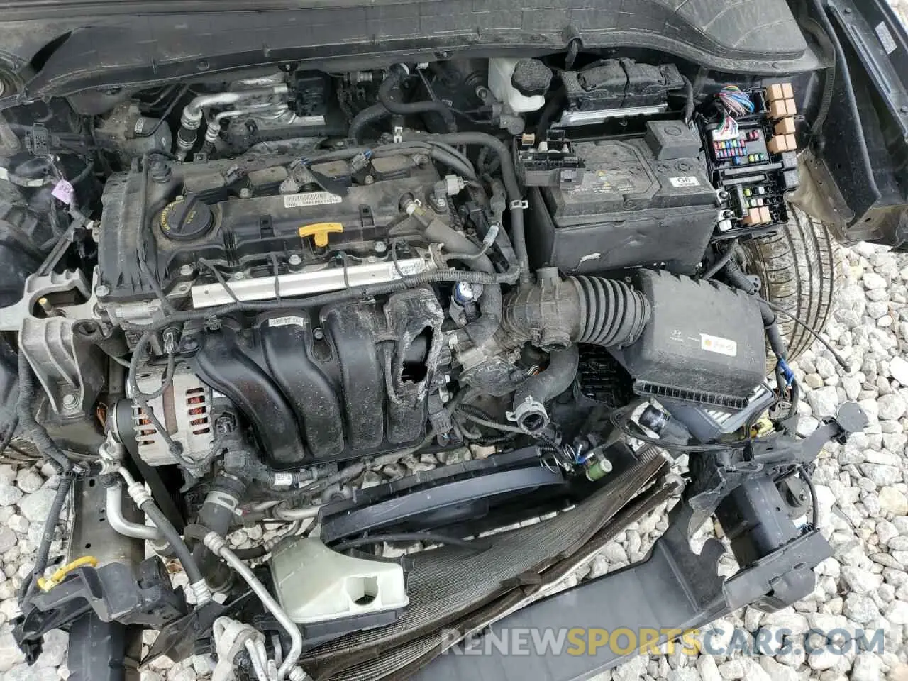 12 Photograph of a damaged car KM8K6CAA2LU546887 HYUNDAI KONA 2020