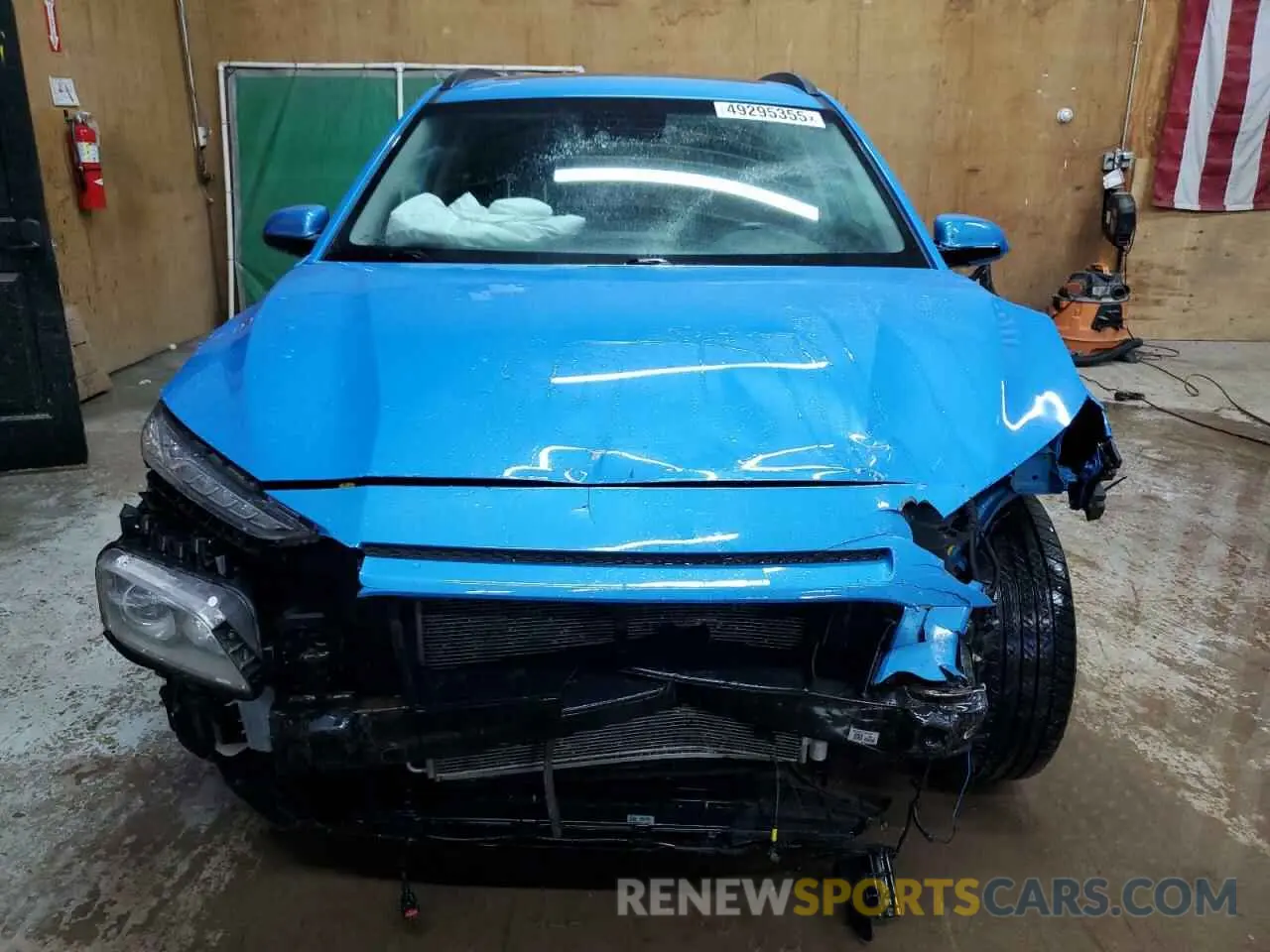5 Photograph of a damaged car KM8K6CAA3LU513025 HYUNDAI KONA 2020