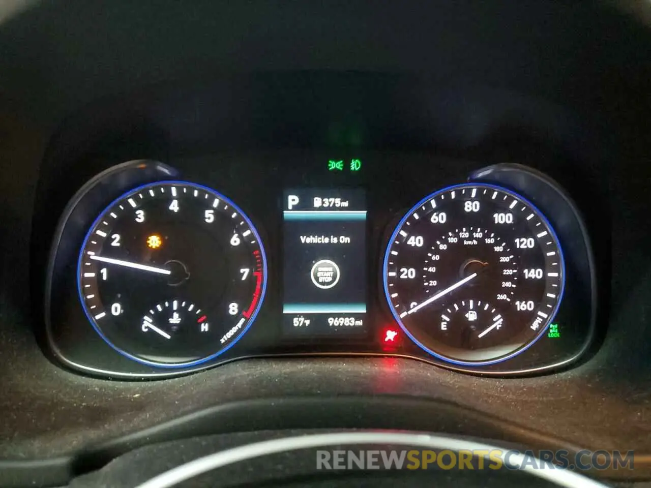 9 Photograph of a damaged car KM8K6CAA3LU513025 HYUNDAI KONA 2020