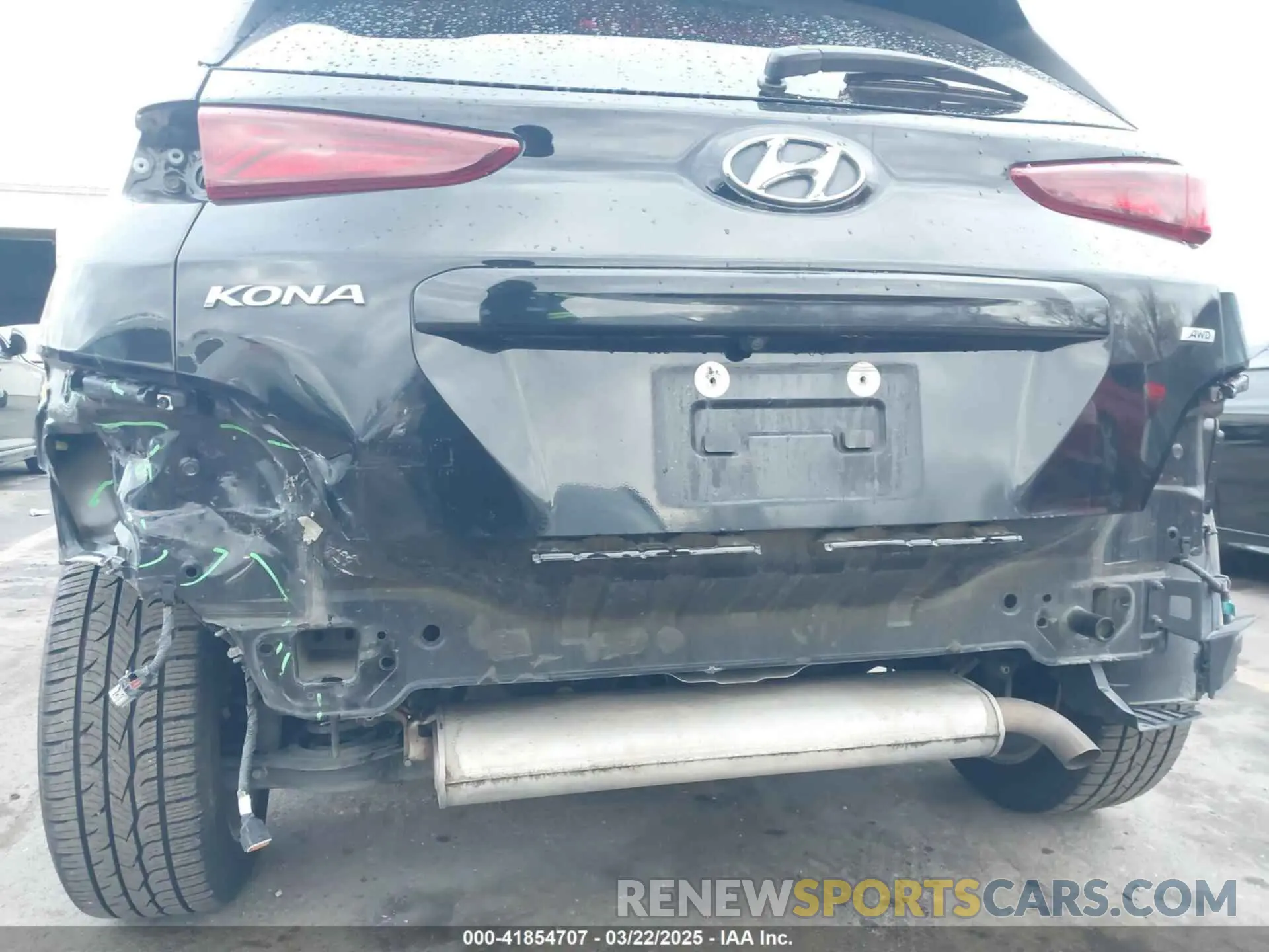 6 Photograph of a damaged car KM8K6CAA5LU520185 HYUNDAI KONA 2020