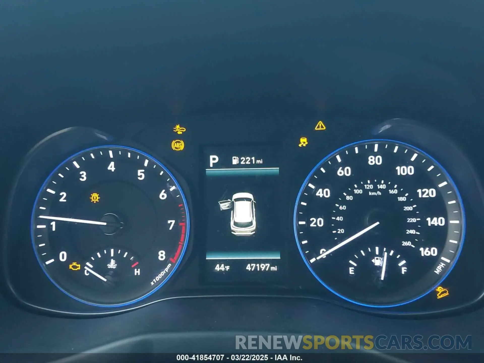 7 Photograph of a damaged car KM8K6CAA5LU520185 HYUNDAI KONA 2020