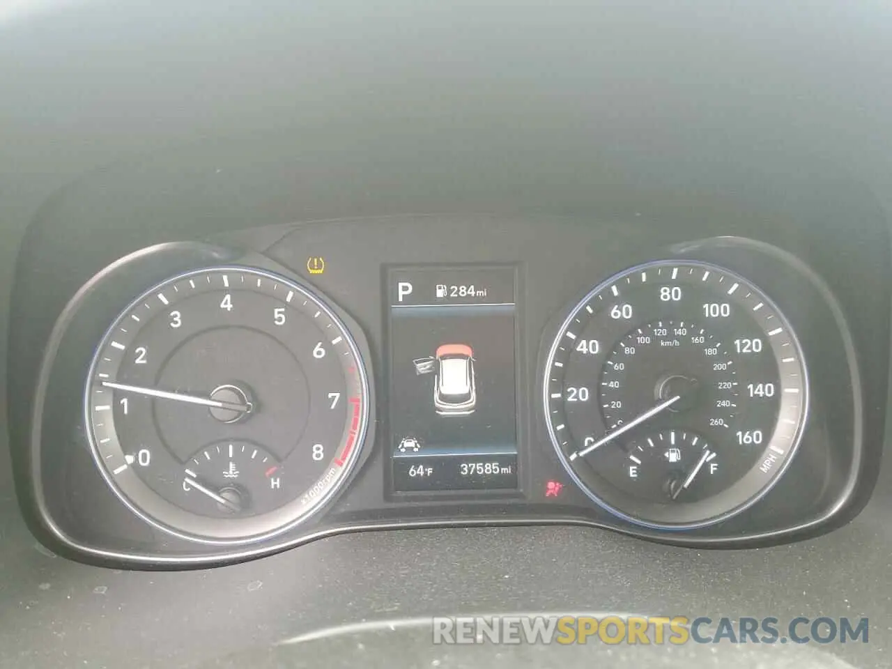 9 Photograph of a damaged car KM8K6CAA7LU433551 HYUNDAI KONA 2020