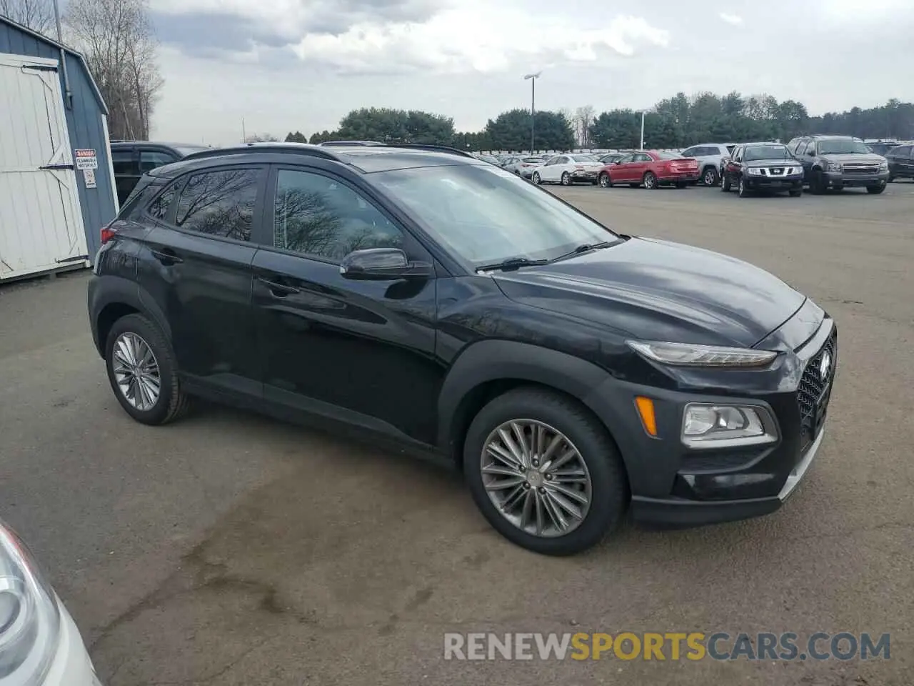 4 Photograph of a damaged car KM8K6CAA9LU519931 HYUNDAI KONA 2020