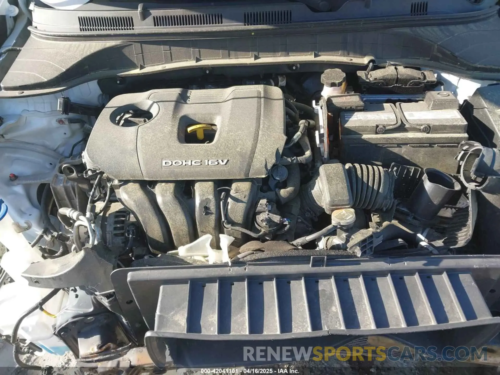 10 Photograph of a damaged car KM8K6CAAXLU448416 HYUNDAI KONA 2020