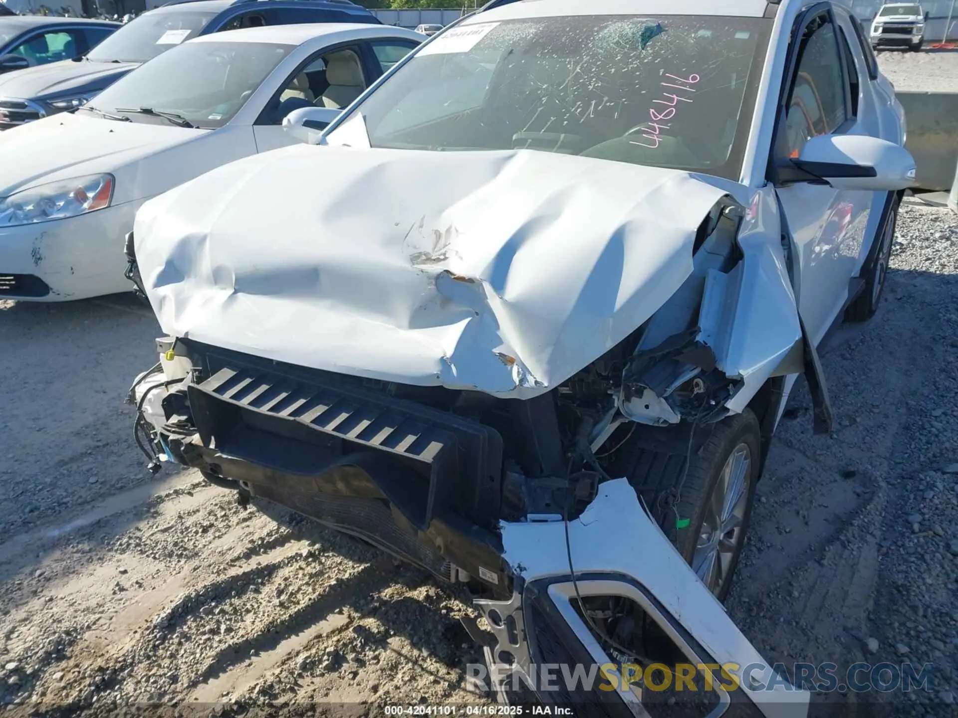 6 Photograph of a damaged car KM8K6CAAXLU448416 HYUNDAI KONA 2020