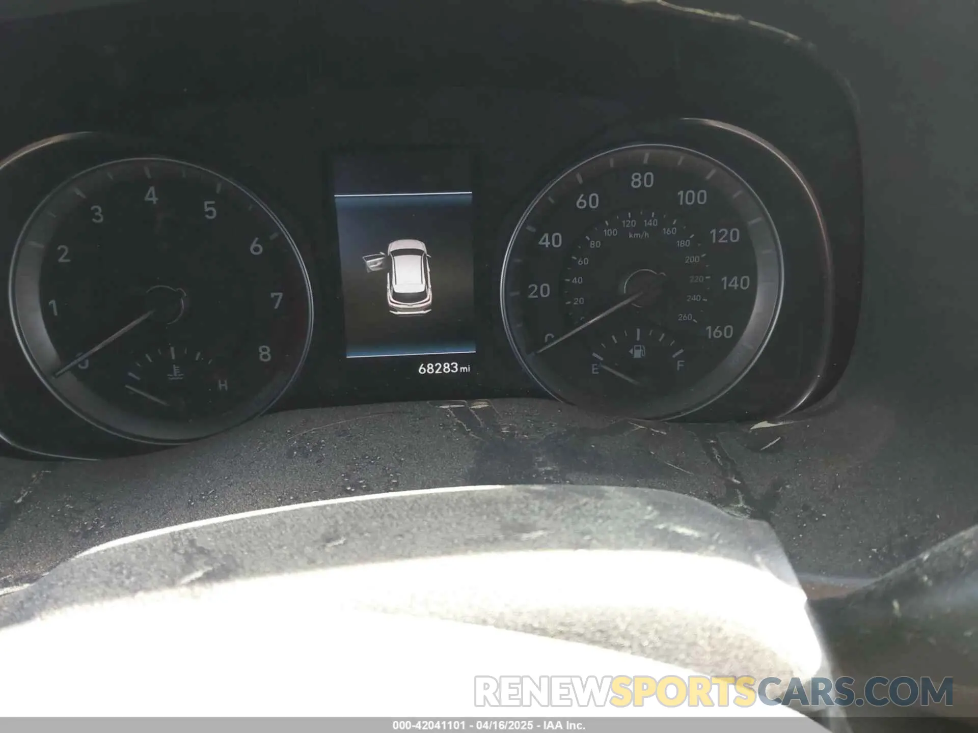 7 Photograph of a damaged car KM8K6CAAXLU448416 HYUNDAI KONA 2020