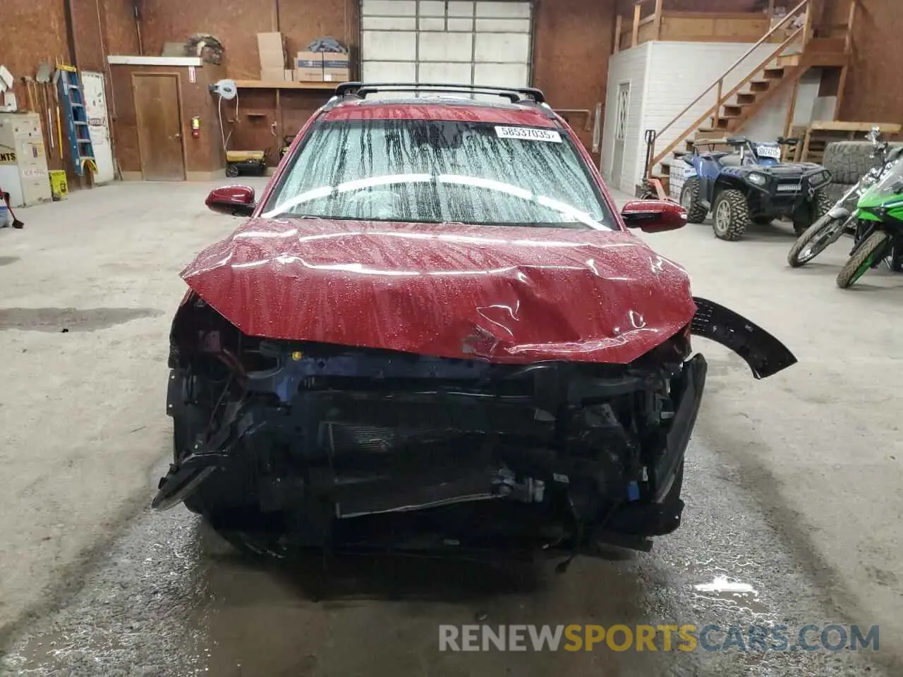 5 Photograph of a damaged car KM8K6CAAXLU520215 HYUNDAI KONA 2020