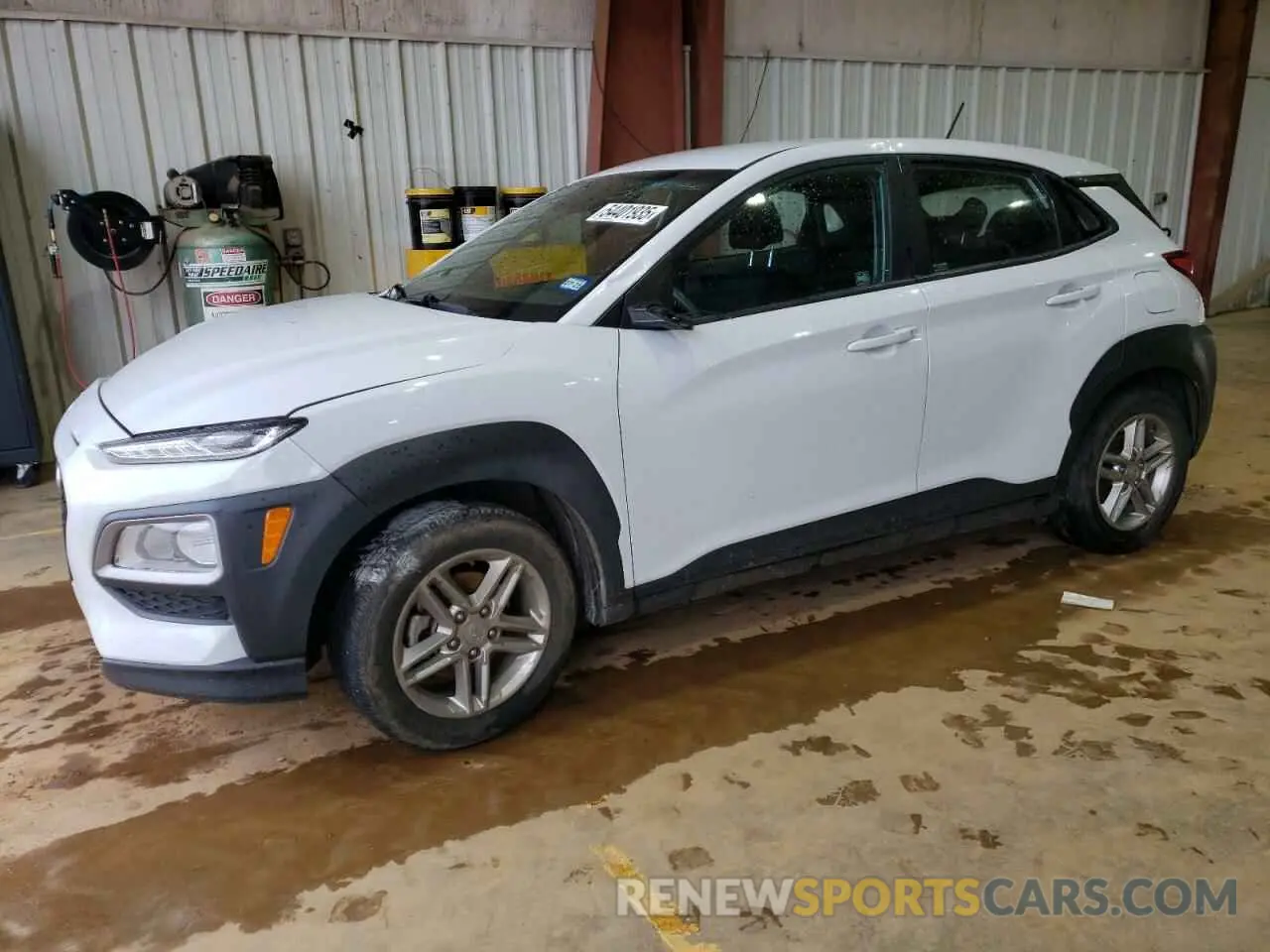 1 Photograph of a damaged car KM8K12AA0MU661269 HYUNDAI KONA 2021
