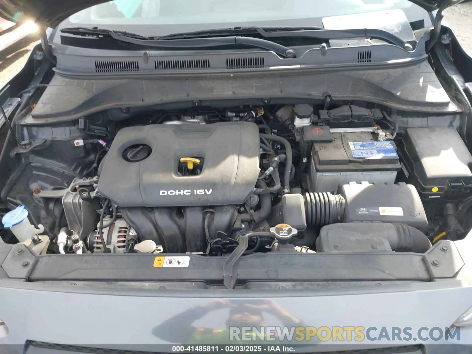 10 Photograph of a damaged car KM8K12AA1MU645064 HYUNDAI KONA 2021