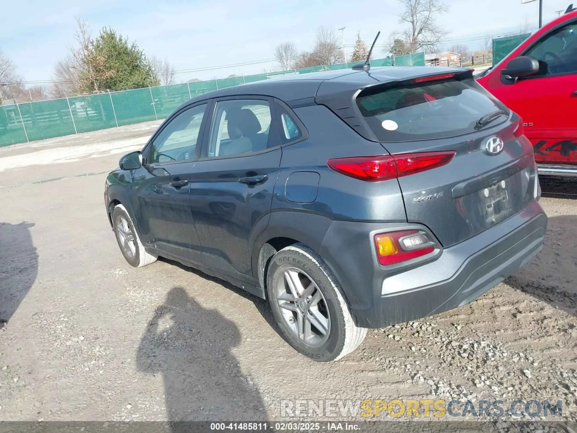 3 Photograph of a damaged car KM8K12AA1MU645064 HYUNDAI KONA 2021