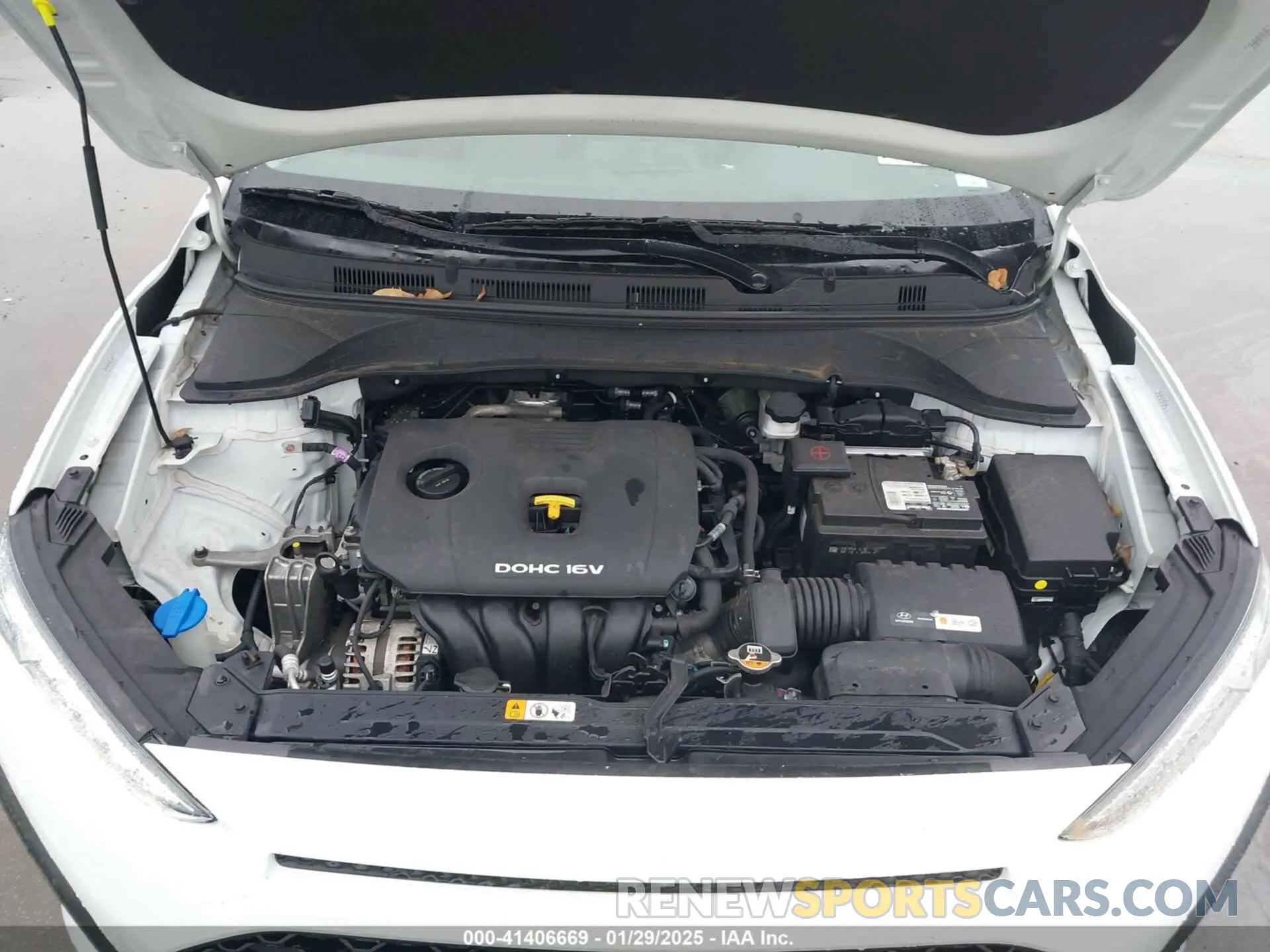 10 Photograph of a damaged car KM8K12AA1MU646845 HYUNDAI KONA 2021