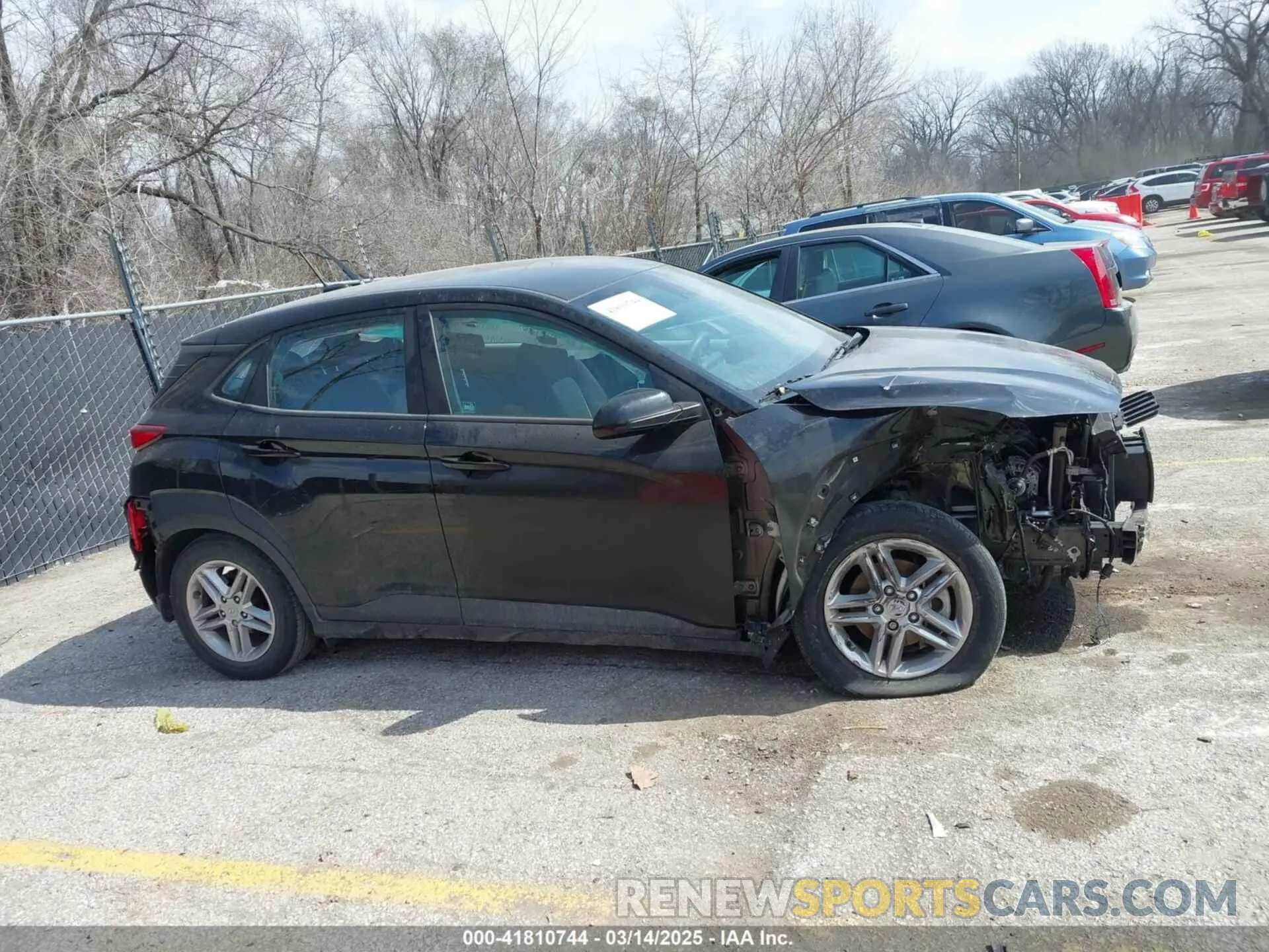 13 Photograph of a damaged car KM8K12AA1MU668473 HYUNDAI KONA 2021