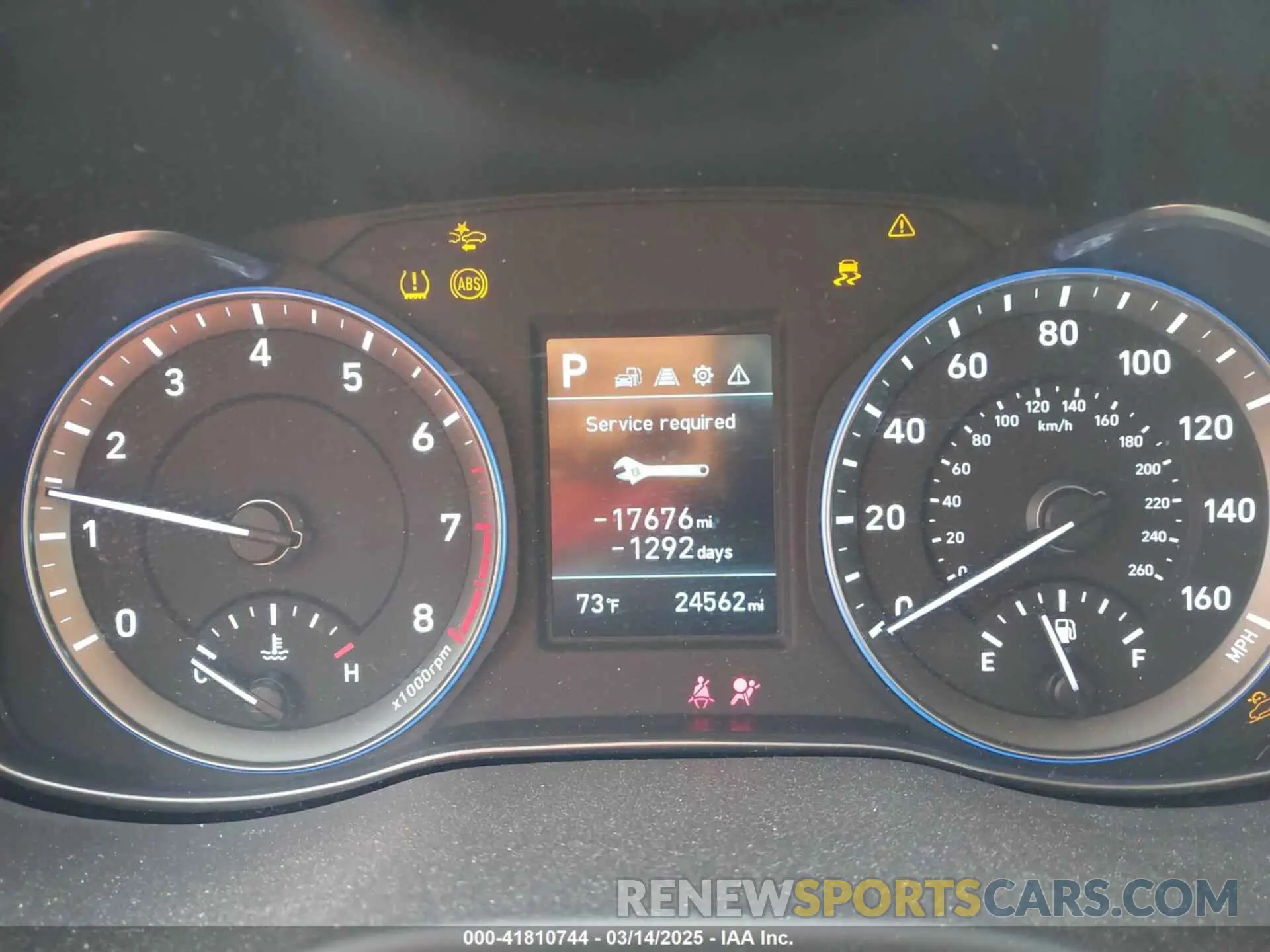 7 Photograph of a damaged car KM8K12AA1MU668473 HYUNDAI KONA 2021