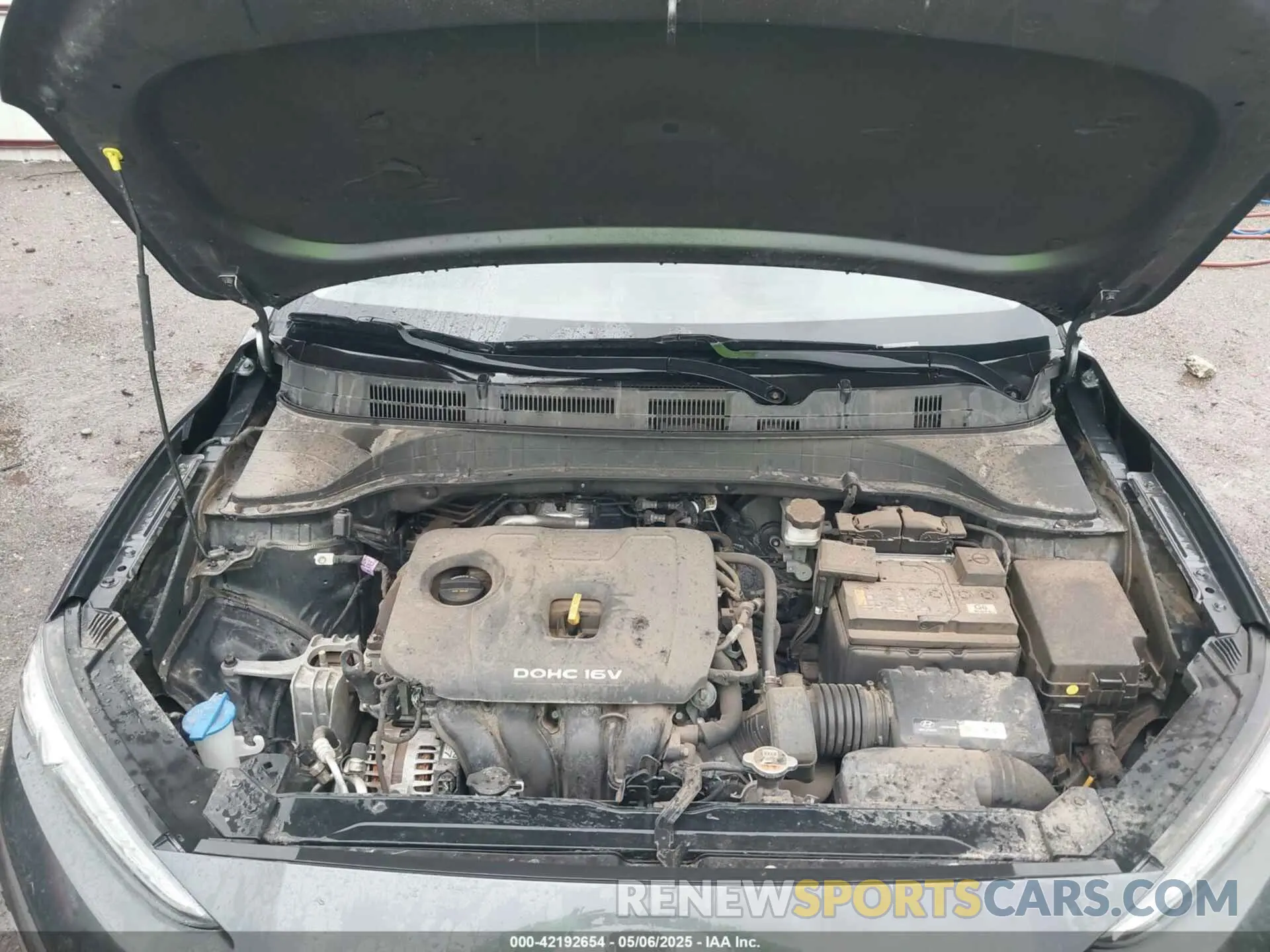10 Photograph of a damaged car KM8K12AA2MU612414 HYUNDAI KONA 2021