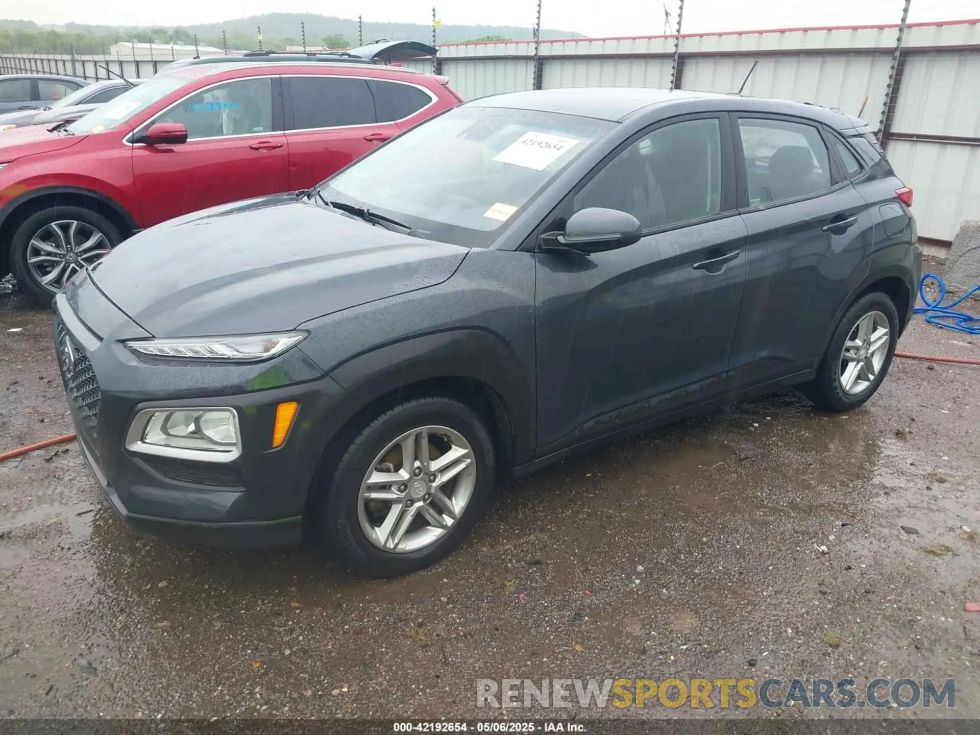 2 Photograph of a damaged car KM8K12AA2MU612414 HYUNDAI KONA 2021