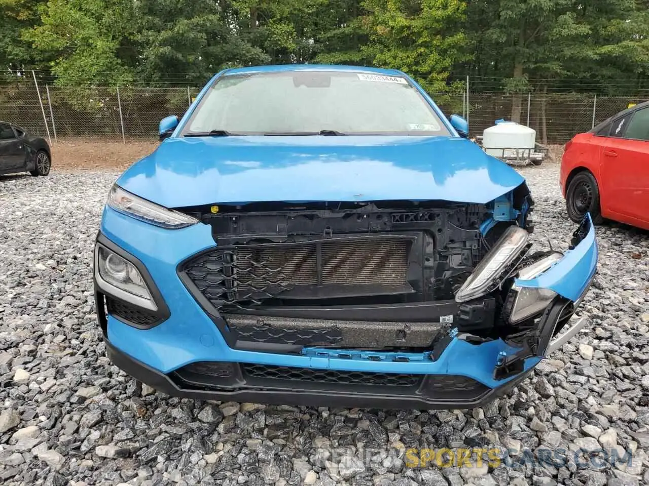 5 Photograph of a damaged car KM8K12AA2MU638754 HYUNDAI KONA 2021