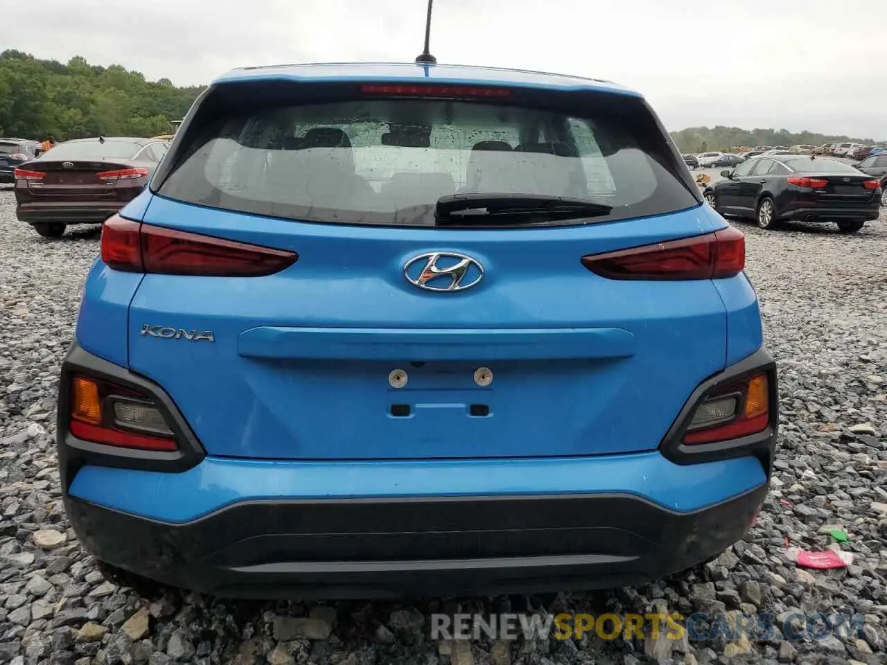 6 Photograph of a damaged car KM8K12AA2MU638754 HYUNDAI KONA 2021