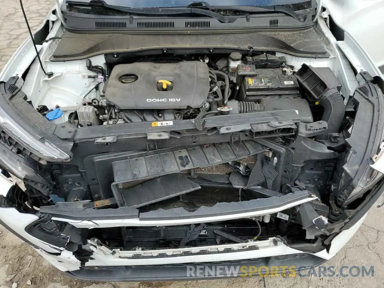 11 Photograph of a damaged car KM8K12AA2MU639225 HYUNDAI KONA 2021