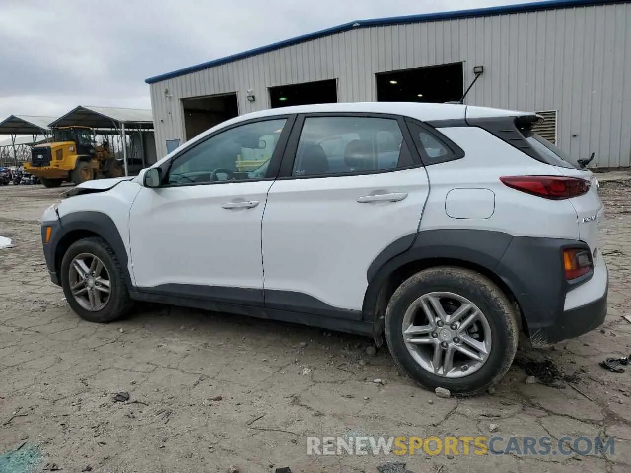 2 Photograph of a damaged car KM8K12AA2MU639225 HYUNDAI KONA 2021