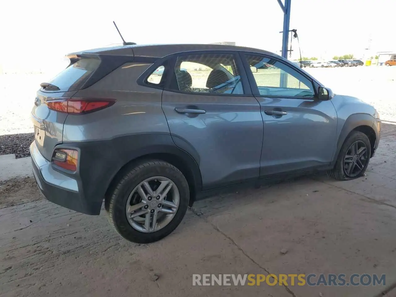 3 Photograph of a damaged car KM8K12AA2MU662181 HYUNDAI KONA 2021