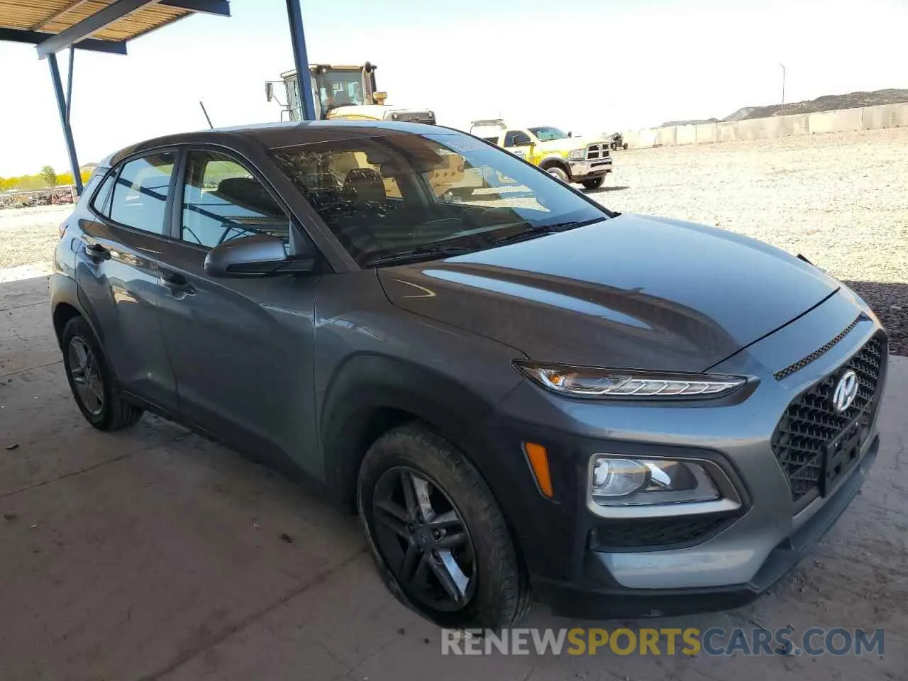 4 Photograph of a damaged car KM8K12AA2MU662181 HYUNDAI KONA 2021