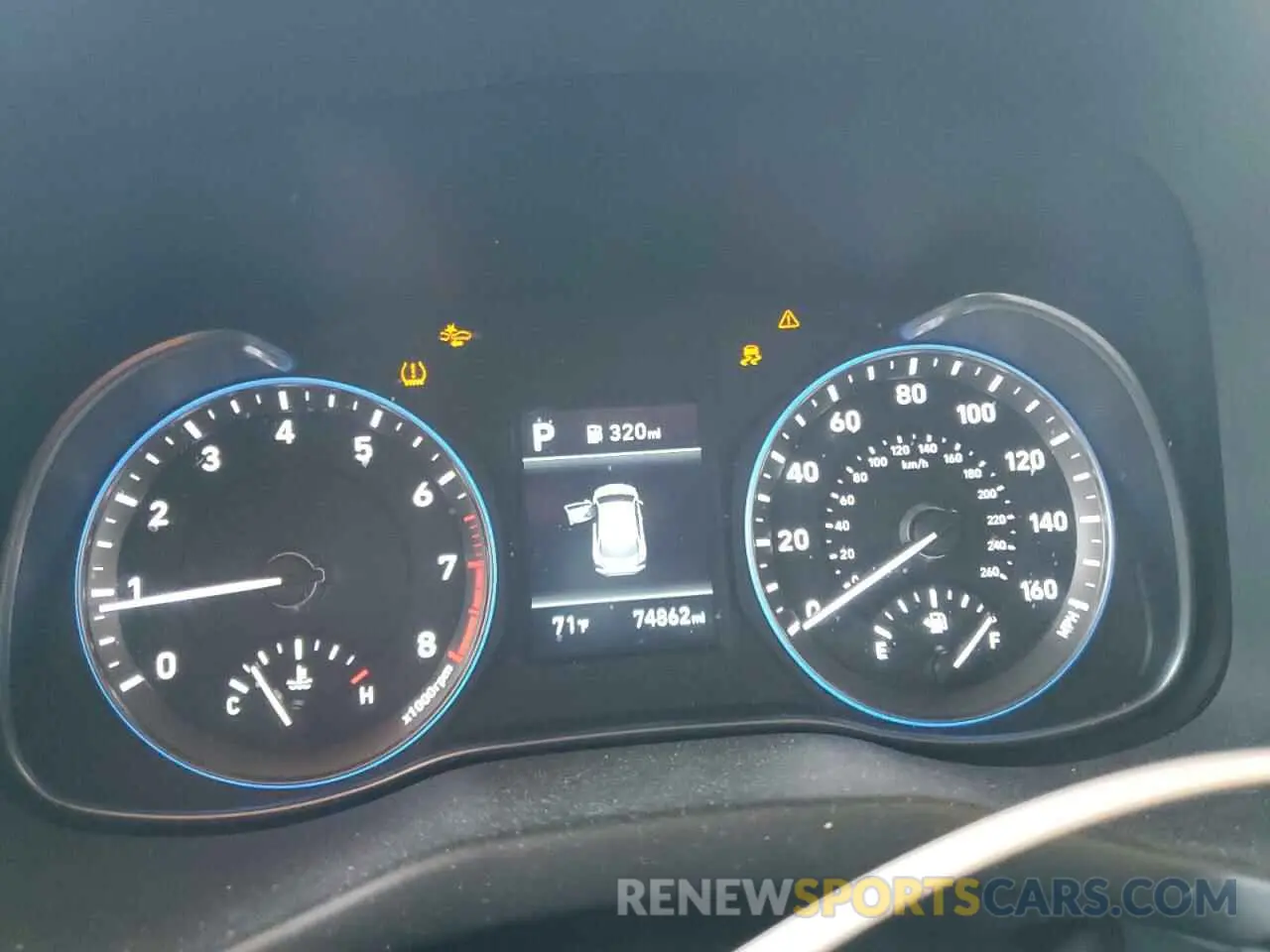 9 Photograph of a damaged car KM8K12AA2MU662181 HYUNDAI KONA 2021