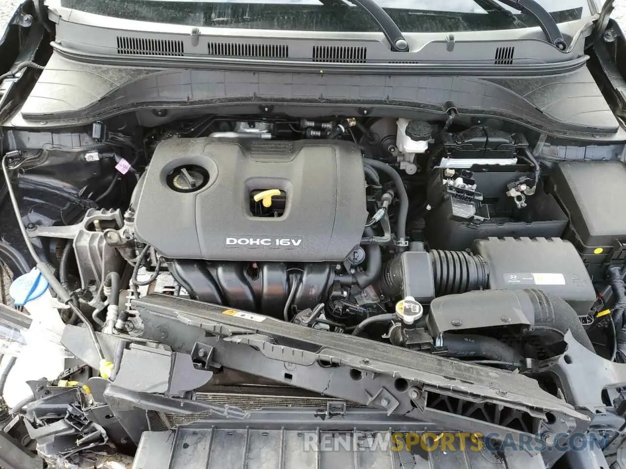 11 Photograph of a damaged car KM8K12AA3MU606797 HYUNDAI KONA 2021