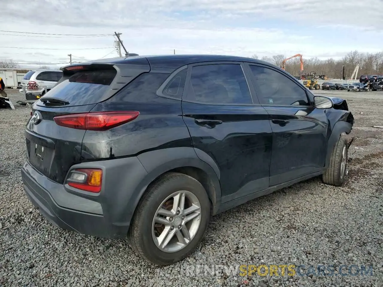 3 Photograph of a damaged car KM8K12AA3MU606797 HYUNDAI KONA 2021