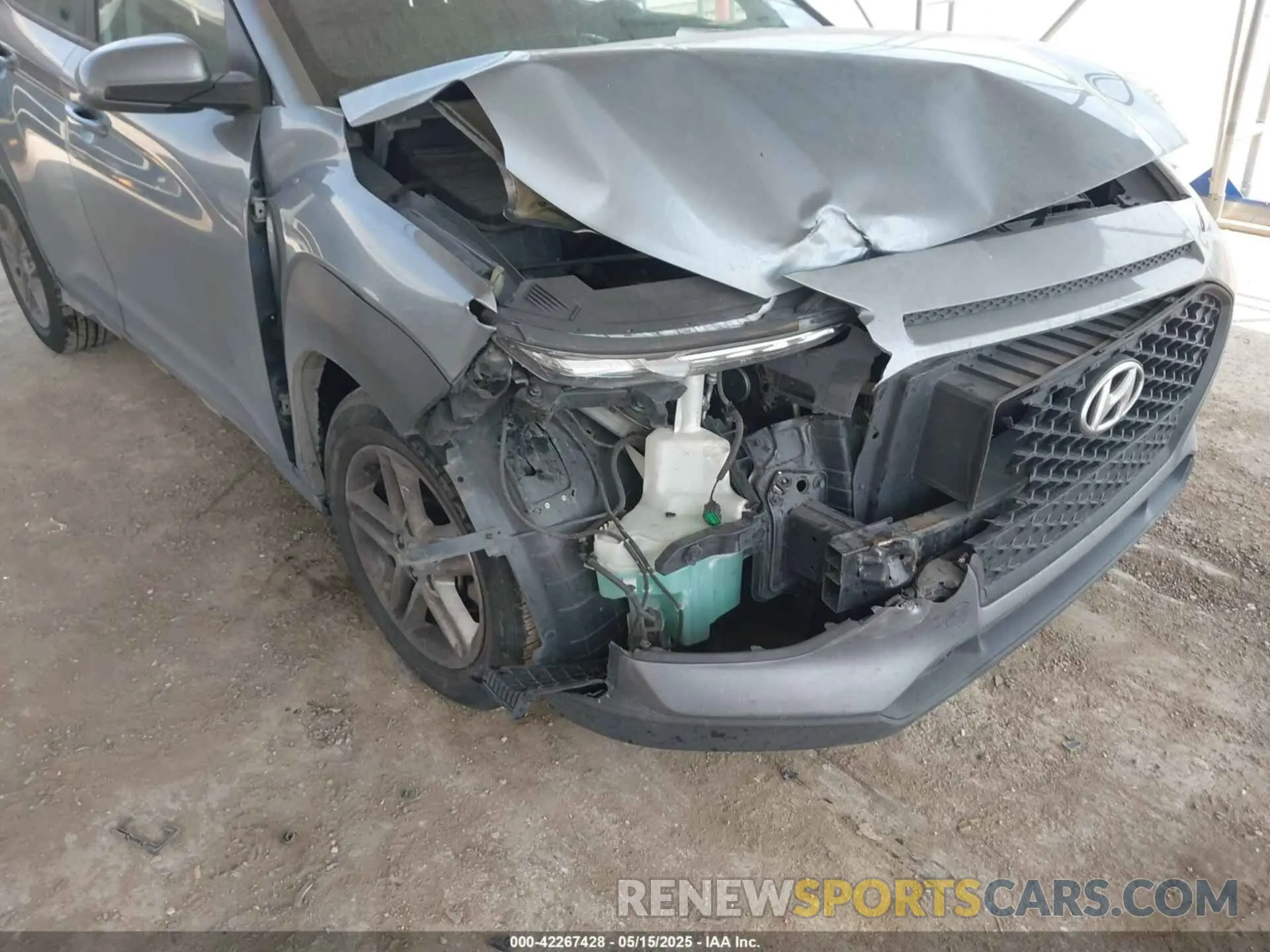 6 Photograph of a damaged car KM8K12AA3MU611563 HYUNDAI KONA 2021