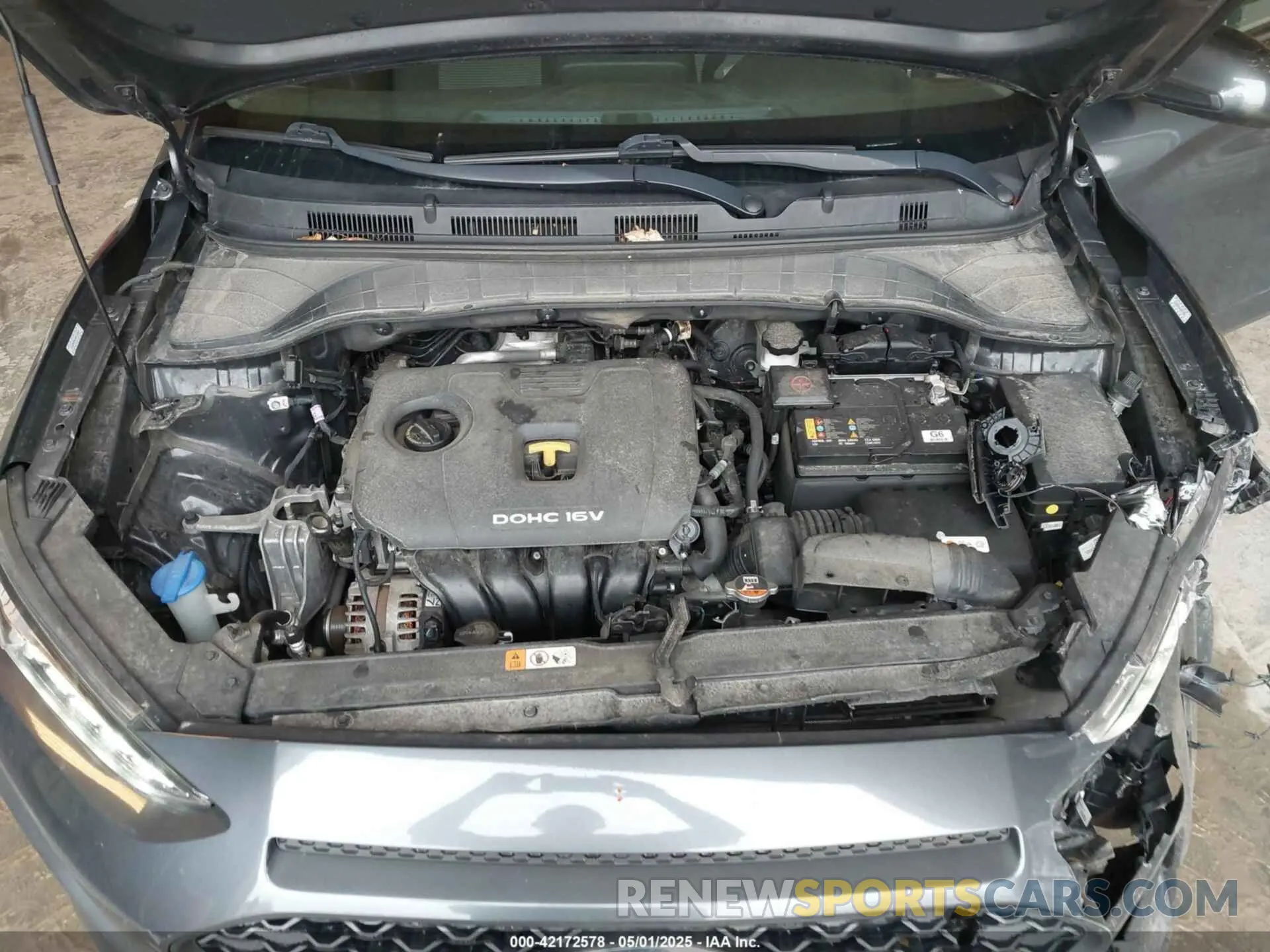 10 Photograph of a damaged car KM8K12AA3MU658723 HYUNDAI KONA 2021