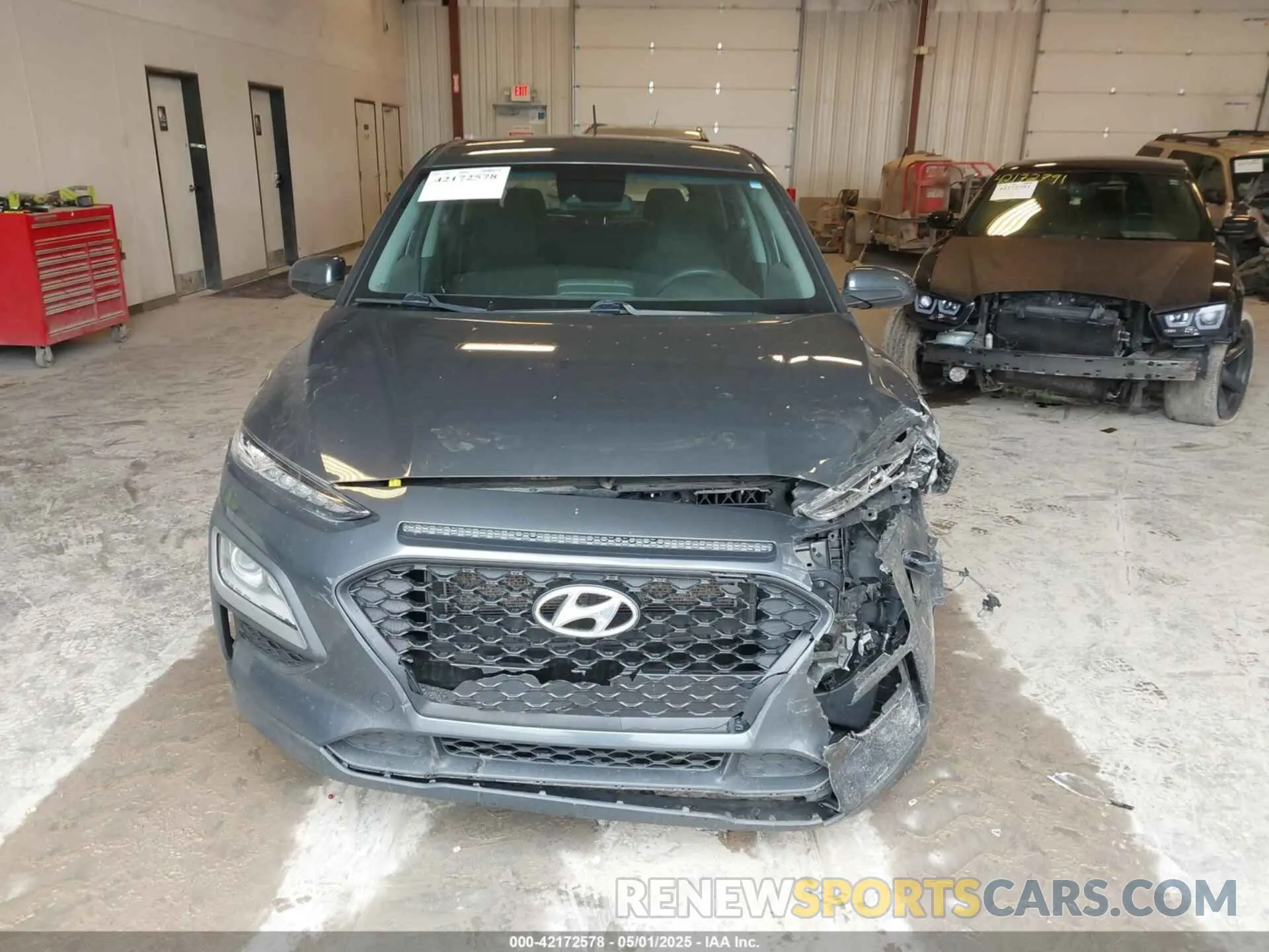 6 Photograph of a damaged car KM8K12AA3MU658723 HYUNDAI KONA 2021