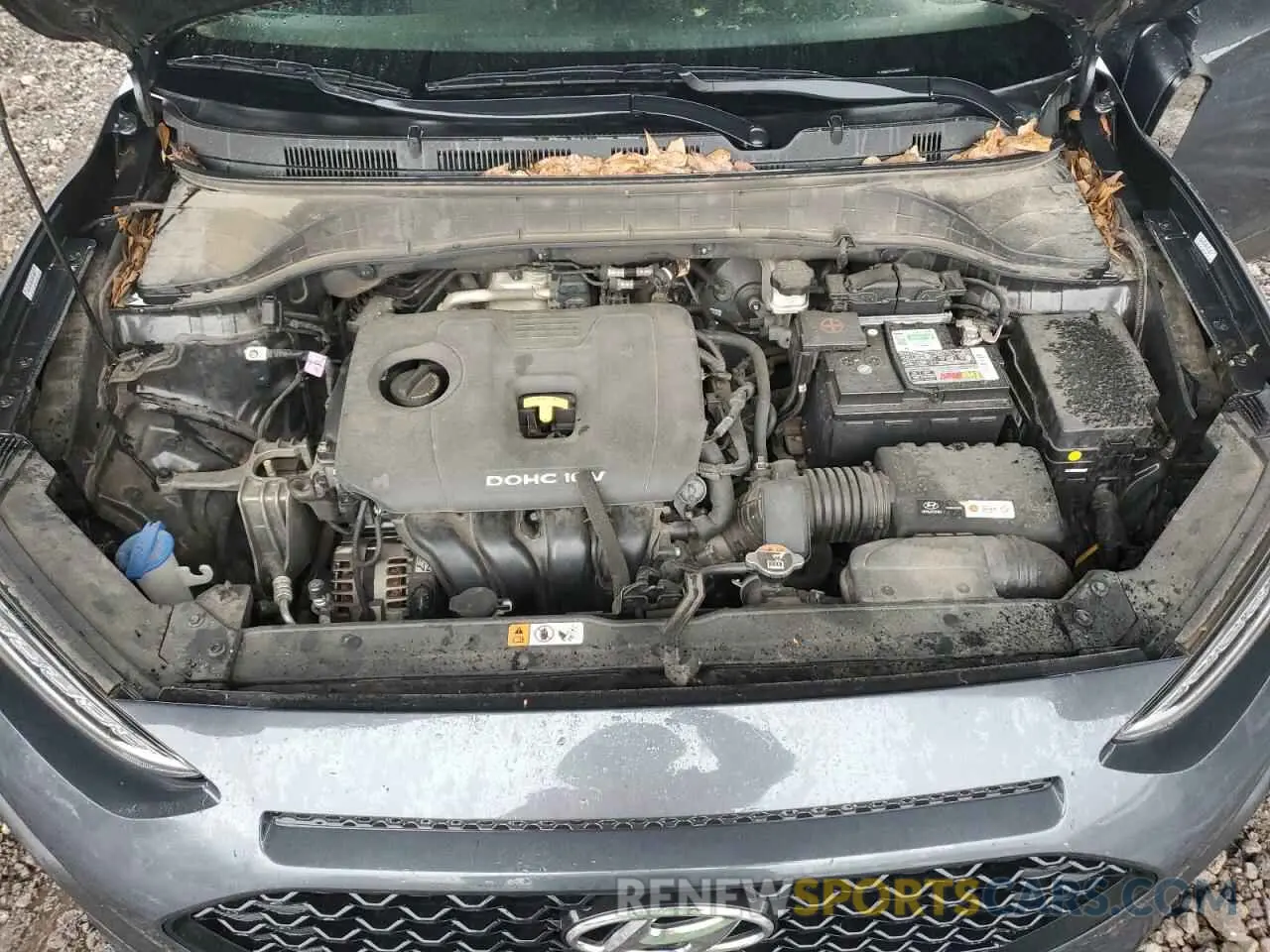 14 Photograph of a damaged car KM8K12AA3MU664098 HYUNDAI KONA 2021