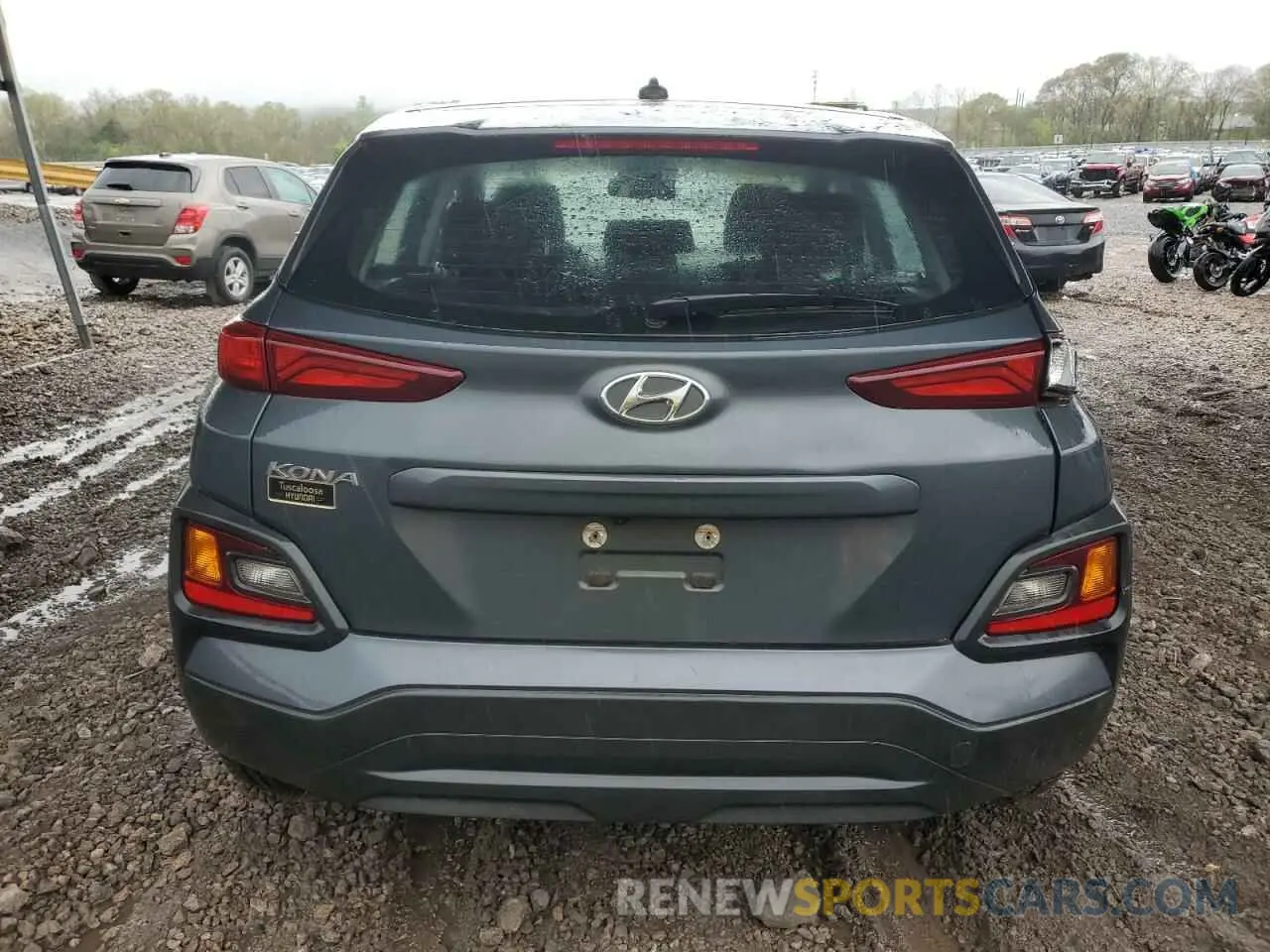 6 Photograph of a damaged car KM8K12AA3MU664098 HYUNDAI KONA 2021