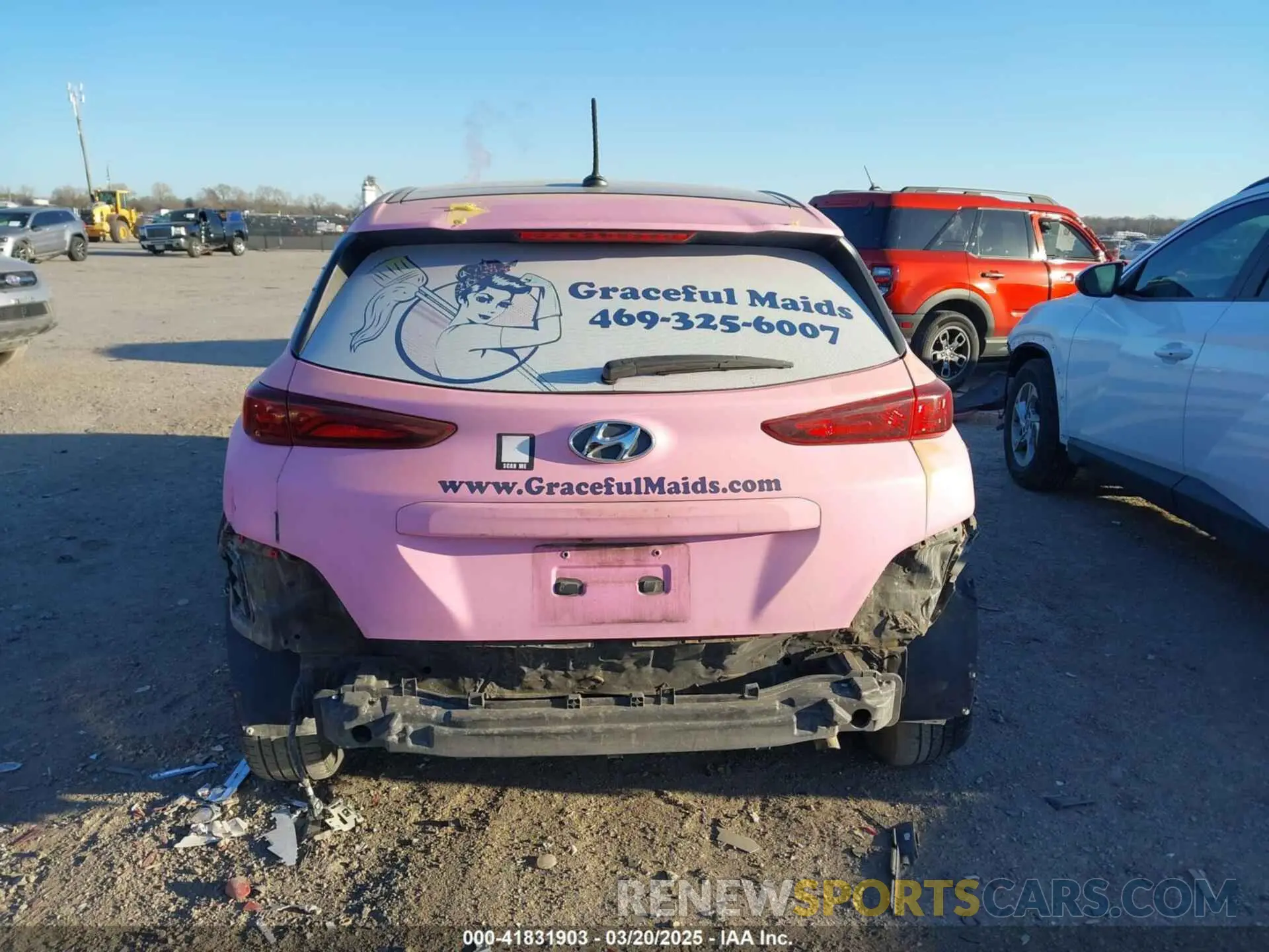 17 Photograph of a damaged car KM8K12AA4MU634950 HYUNDAI KONA 2021