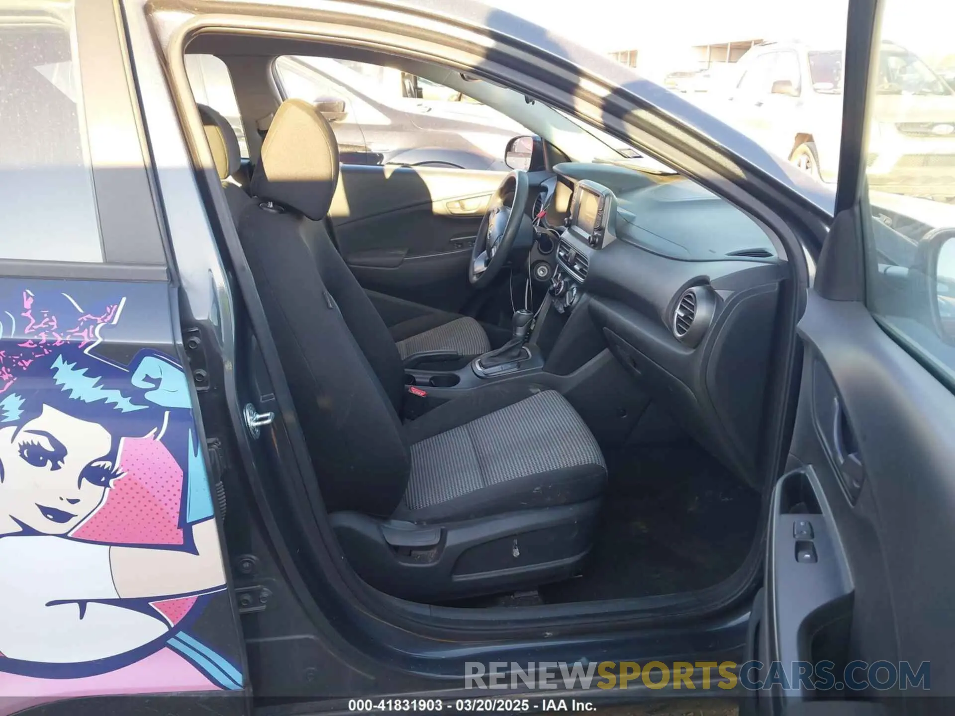 5 Photograph of a damaged car KM8K12AA4MU634950 HYUNDAI KONA 2021