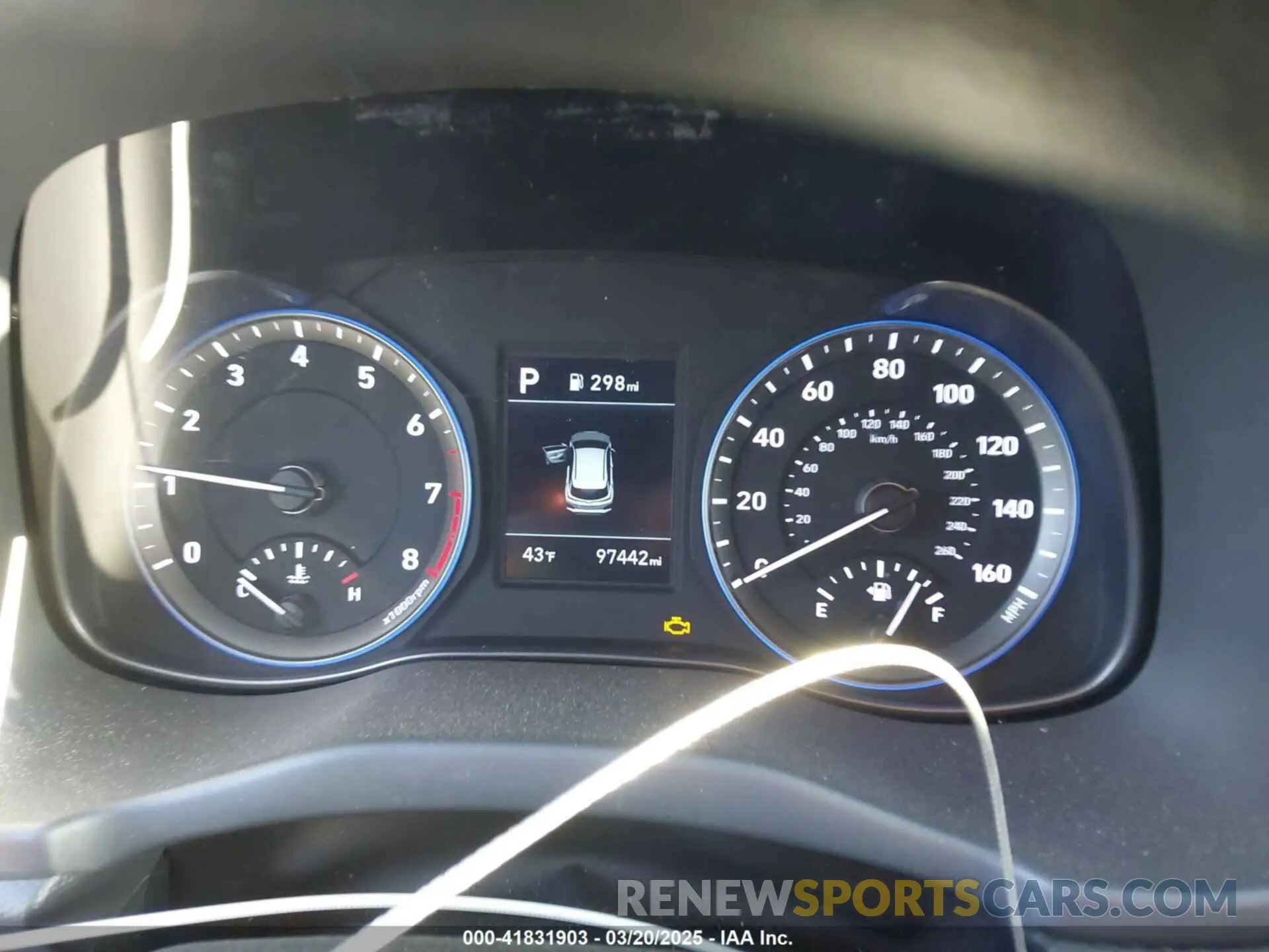 7 Photograph of a damaged car KM8K12AA4MU634950 HYUNDAI KONA 2021