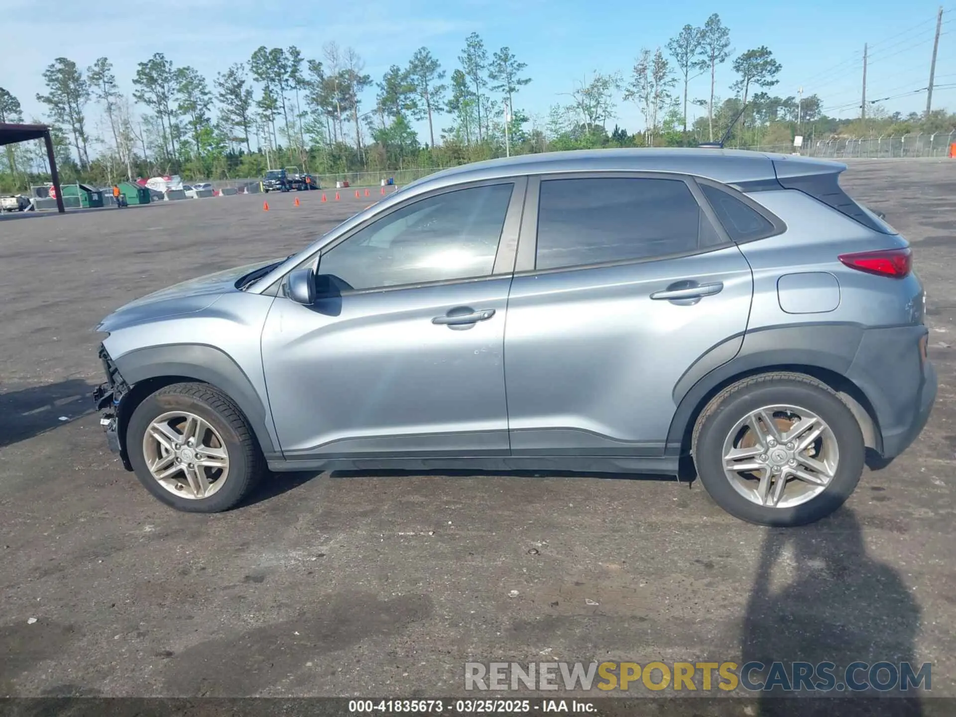 14 Photograph of a damaged car KM8K12AA4MU642367 HYUNDAI KONA 2021