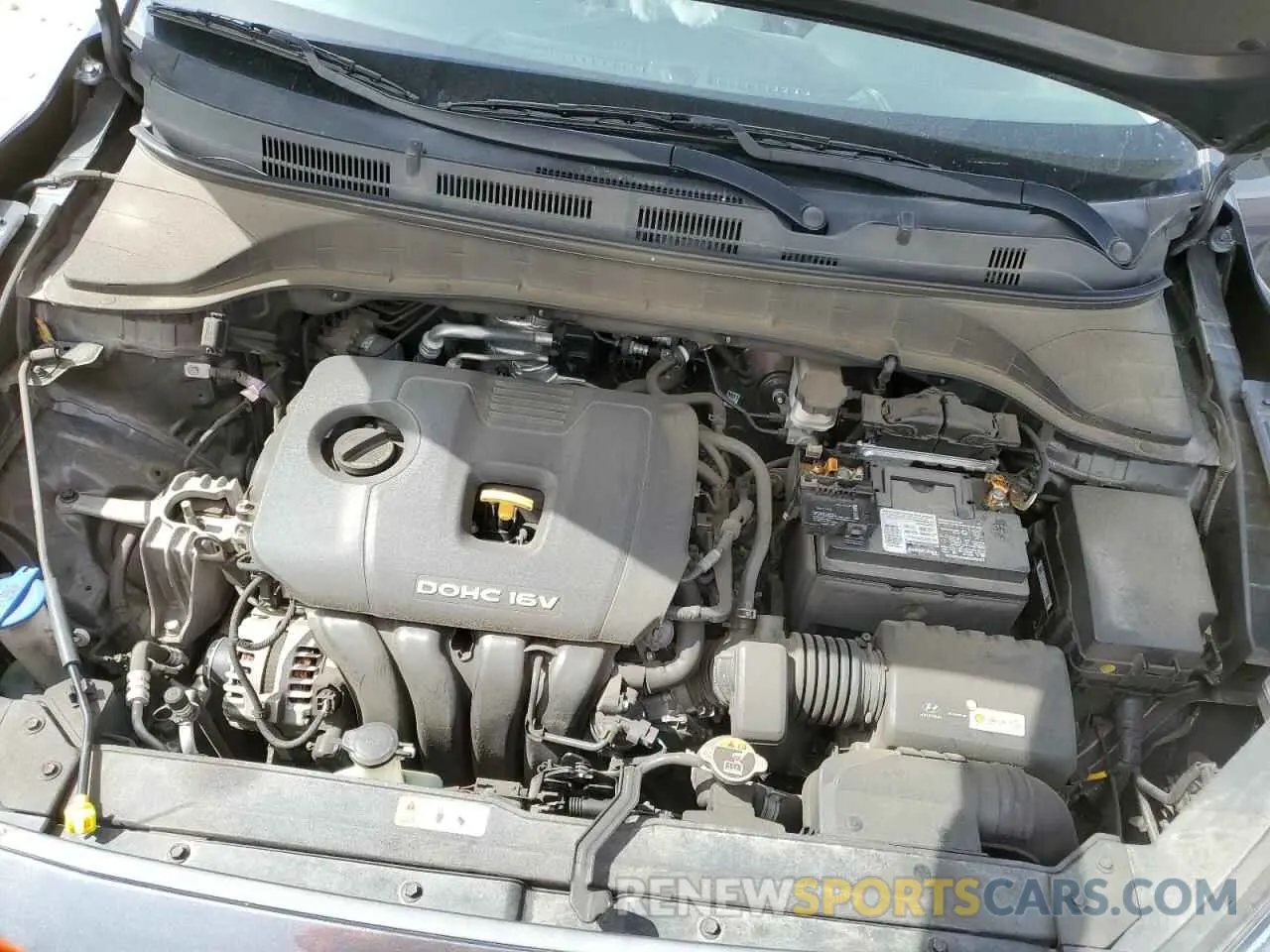 11 Photograph of a damaged car KM8K12AA5MU611760 HYUNDAI KONA 2021