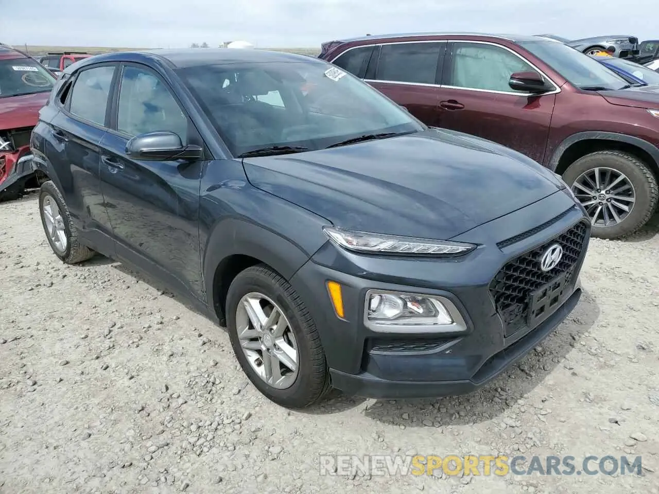 4 Photograph of a damaged car KM8K12AA5MU611760 HYUNDAI KONA 2021